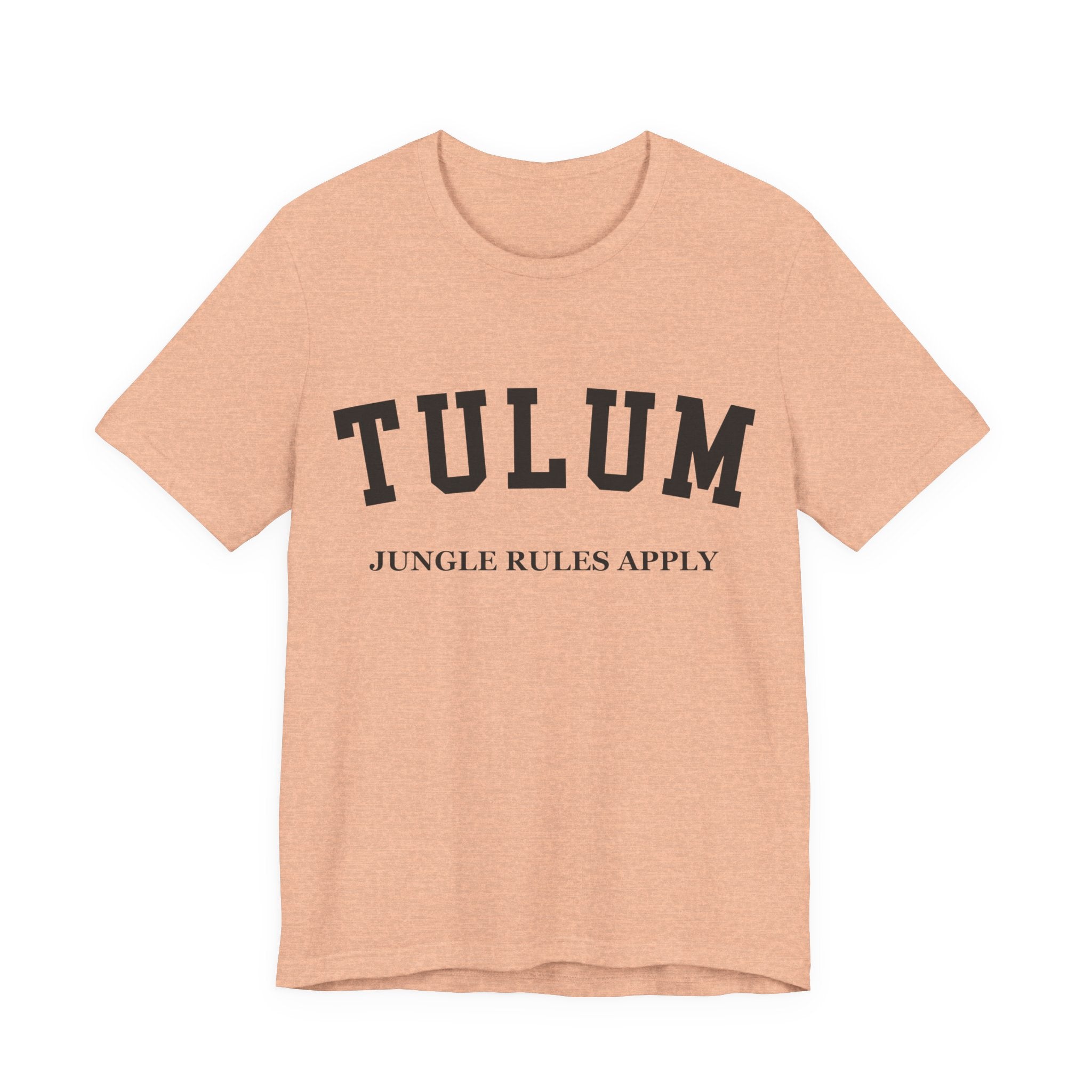 Tulum Collegiate — 100% Cotton Premium Unisex T-Shirt | BY CHARLES
