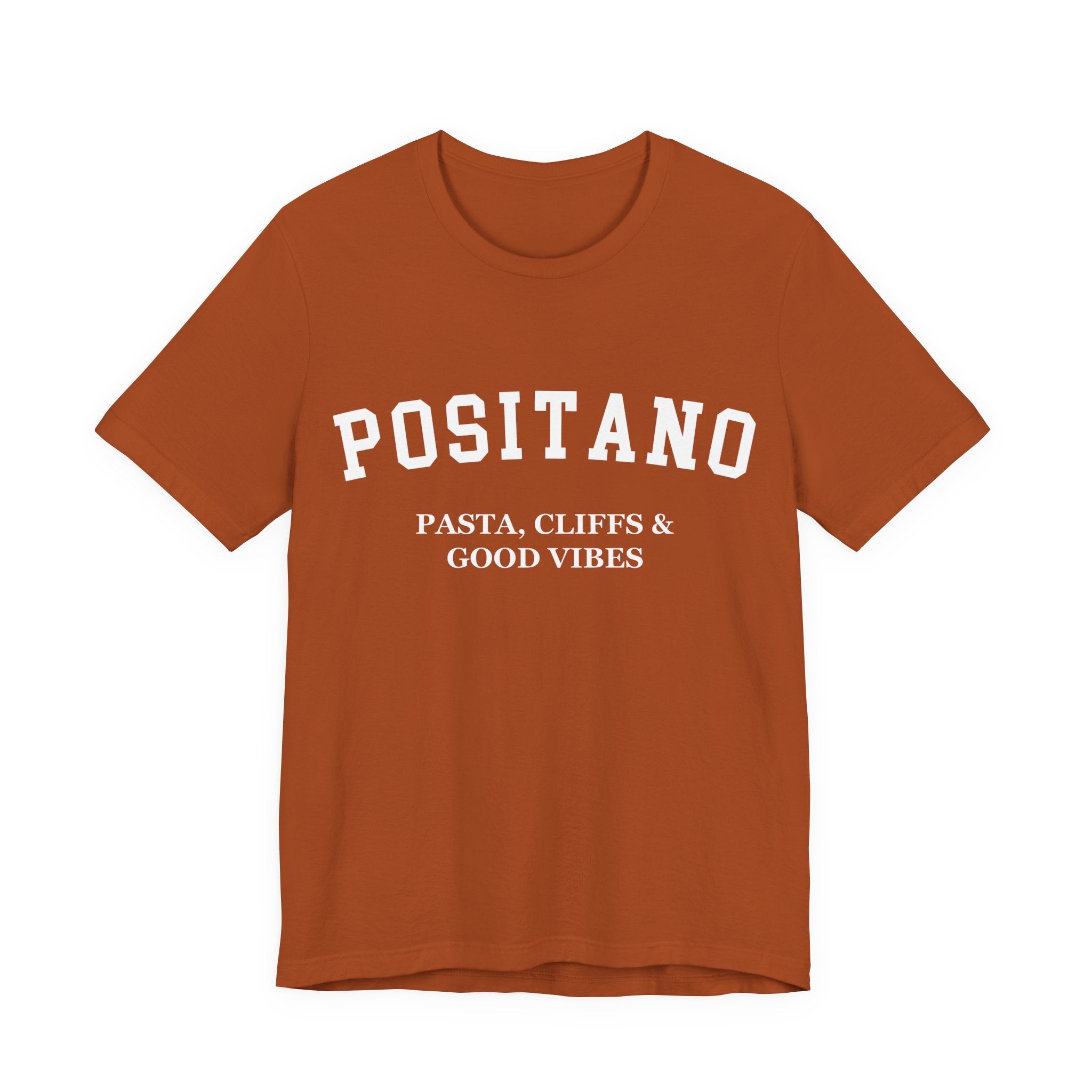 Positano Collegiate — 100% Cotton Premium Unisex T-Shirt | BY CHARLES