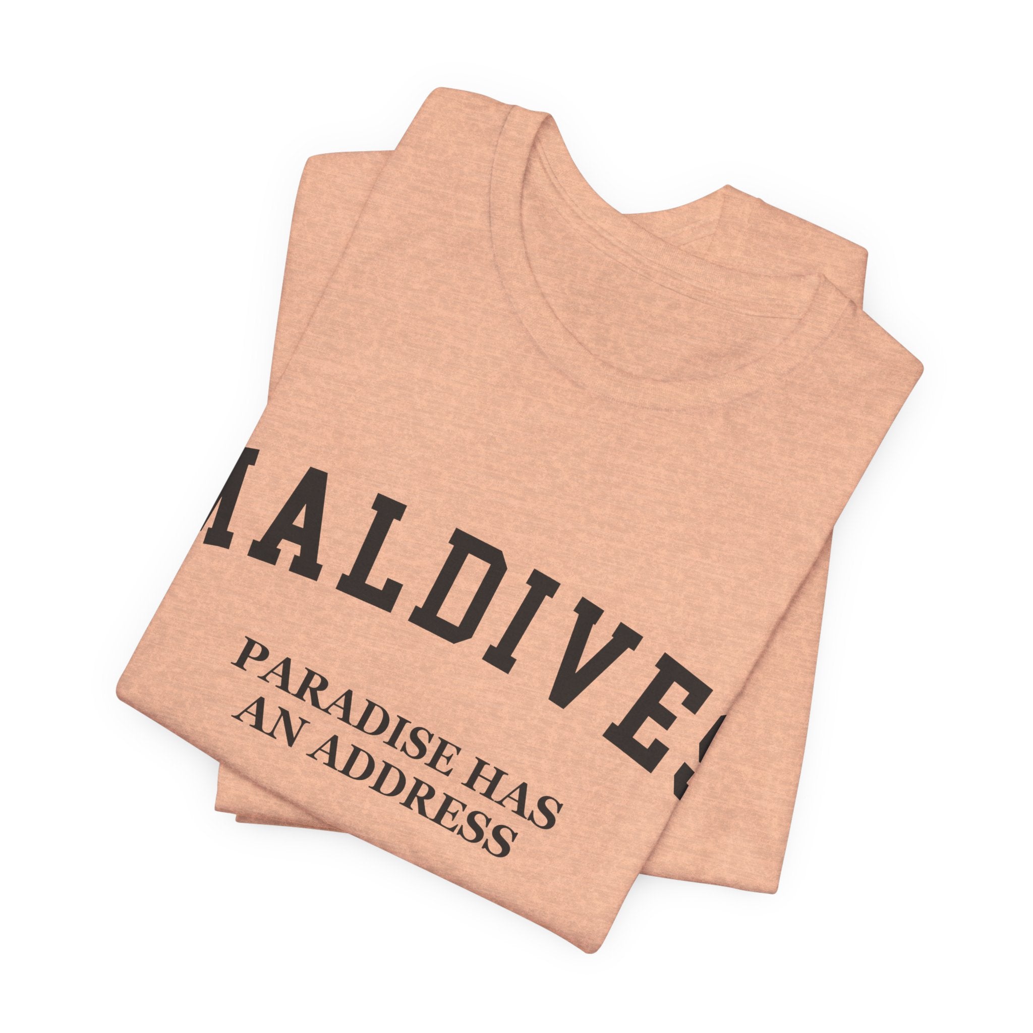Maldives Collegiate — 100% Cotton Premium Unisex T-Shirt | BY CHARLES