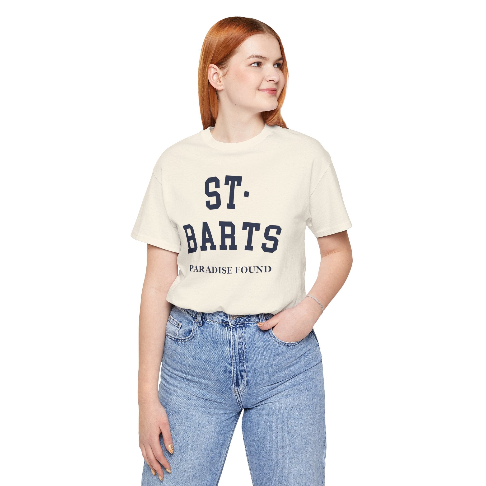 St. Barts Collegiate — 100% Cotton Premium Unisex T-Shirt | BY CHARLES