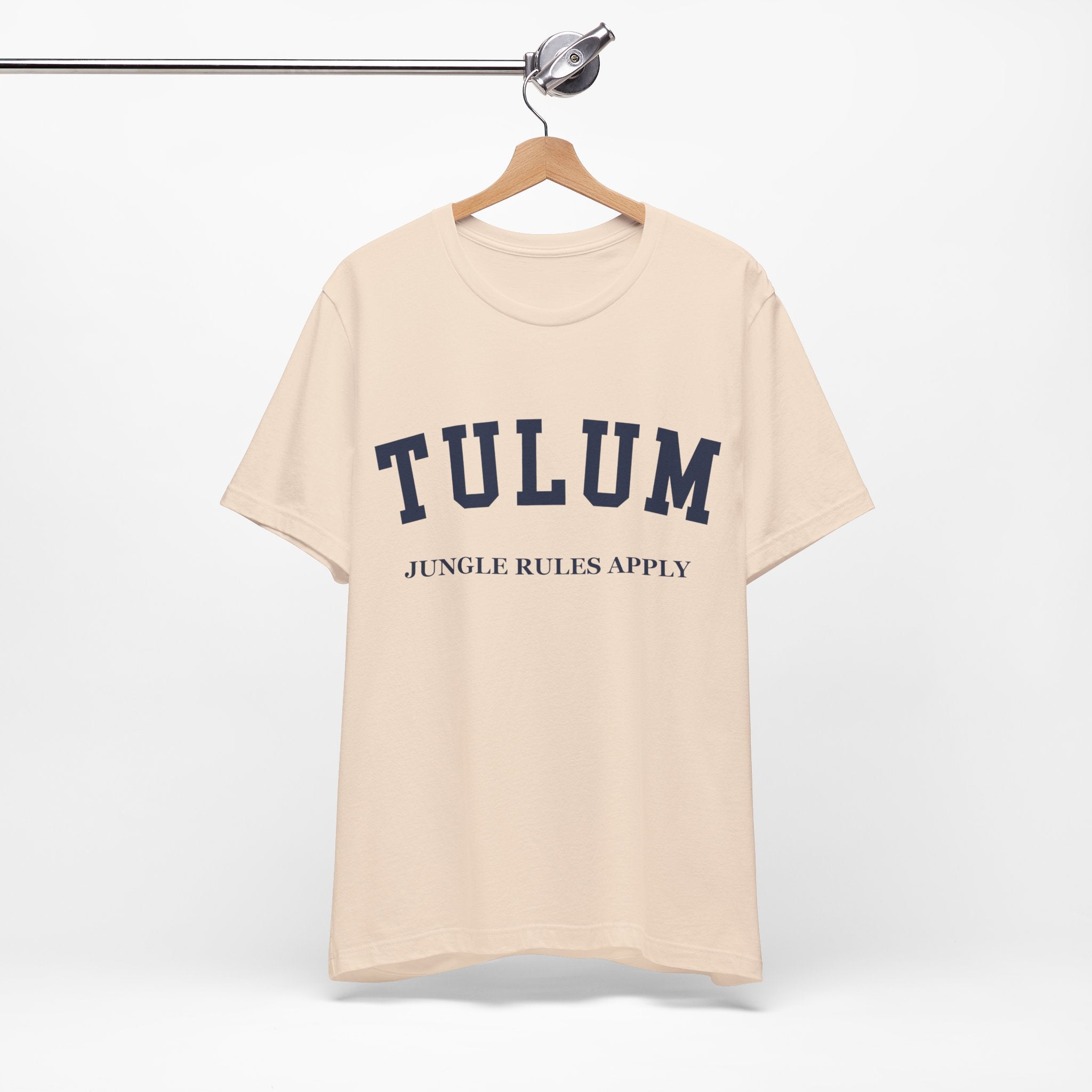 Tulum Collegiate — 100% Cotton Premium Unisex T-Shirt | BY CHARLES