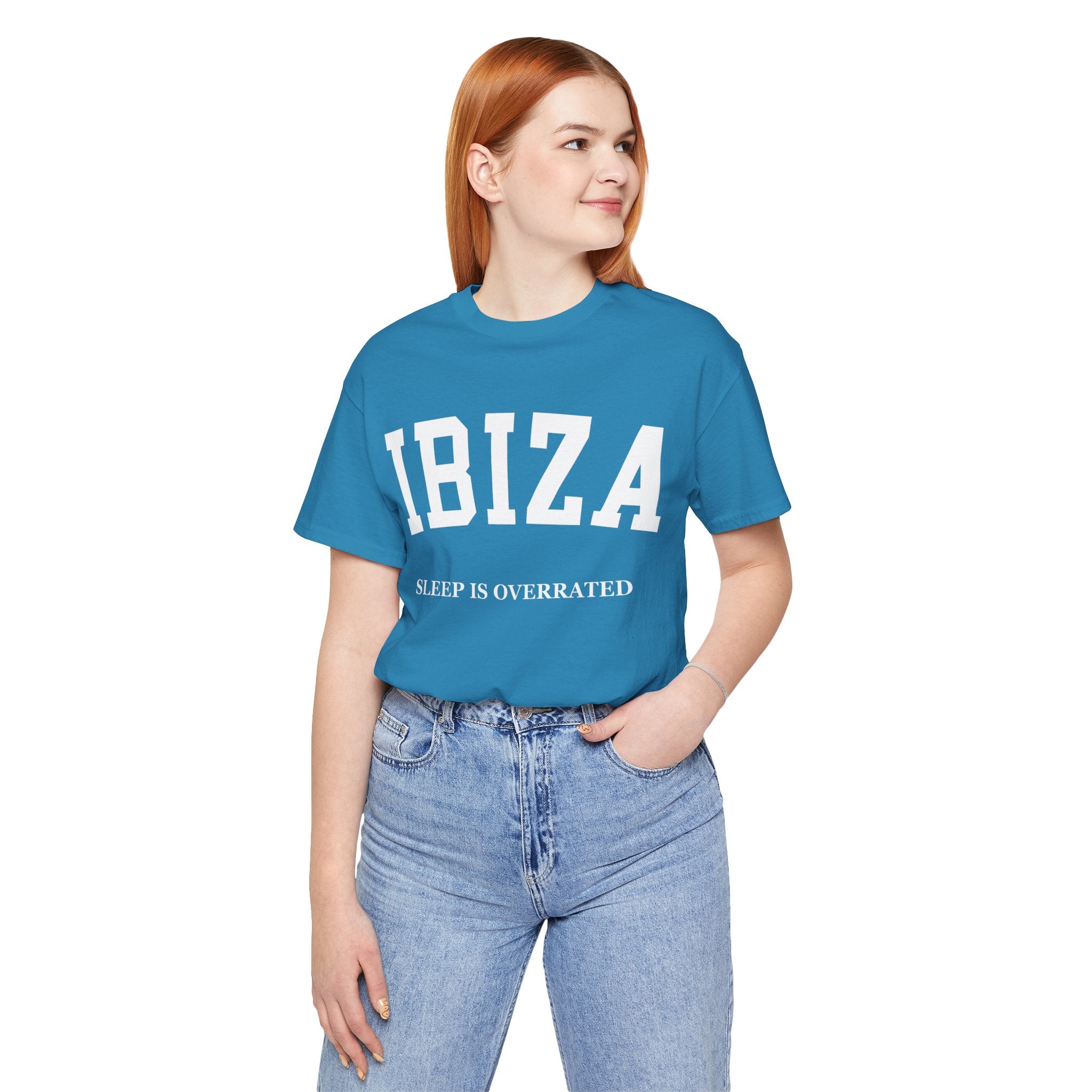 Ibiza Collegiate — 100% Cotton Premium Unisex T-Shirt | BY CHARLES