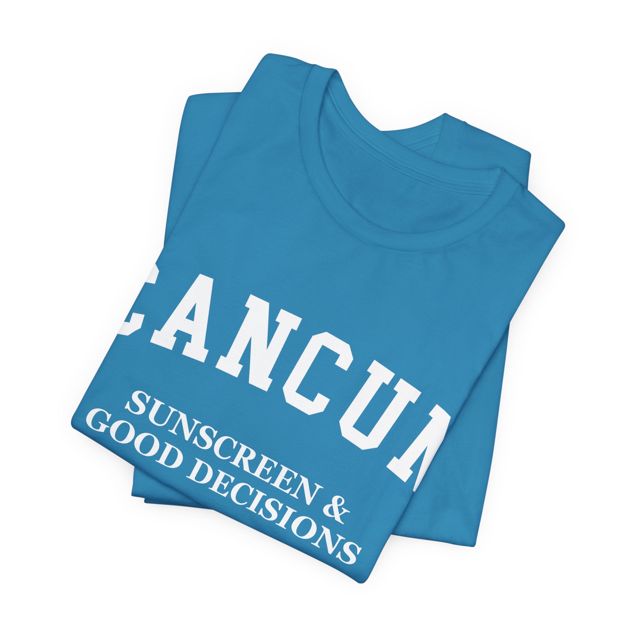 Cancun Collegiate — 100% Cotton Premium Unisex T-Shirt | BY CHARLES
