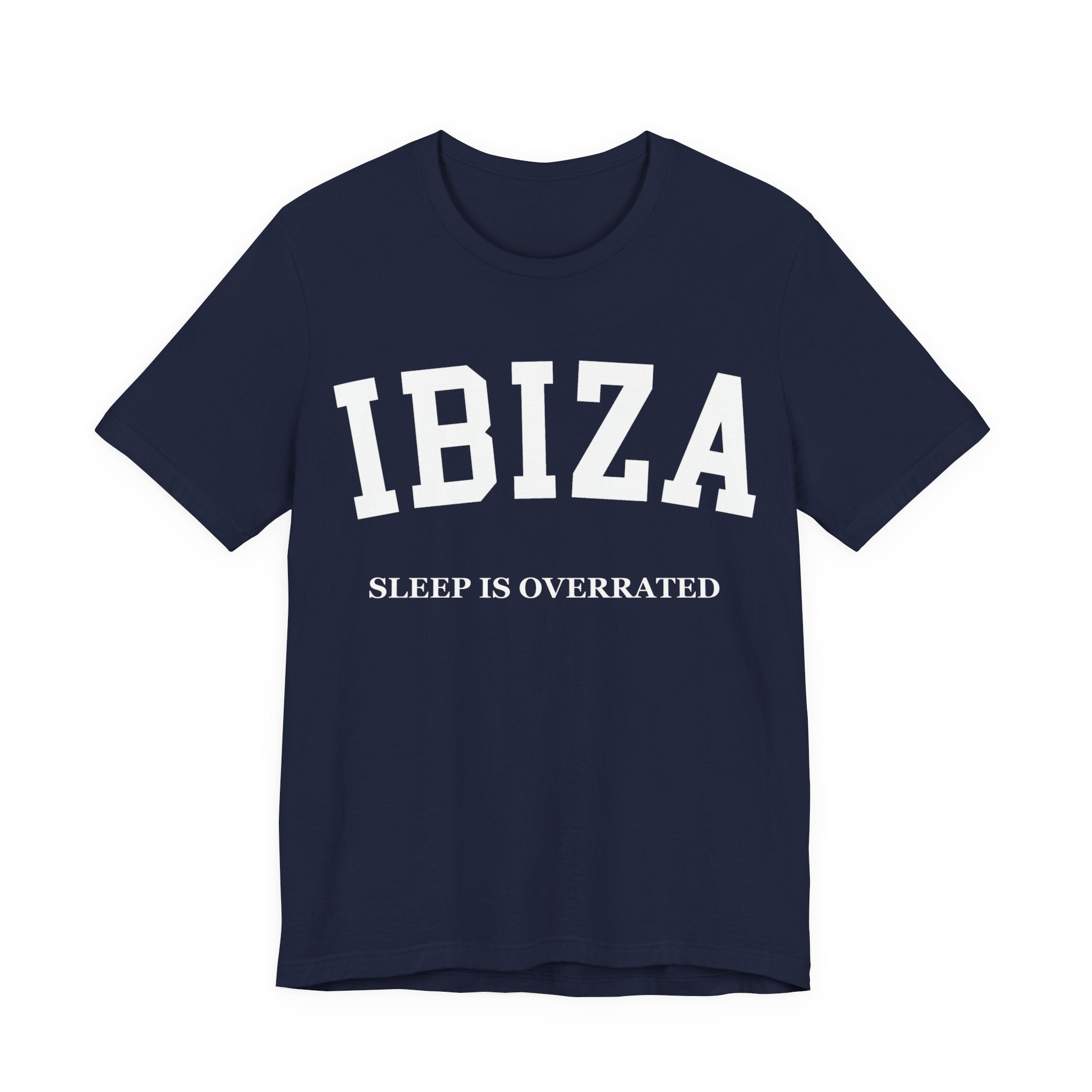 Ibiza Collegiate — 100% Cotton Premium Unisex T-Shirt | BY CHARLES