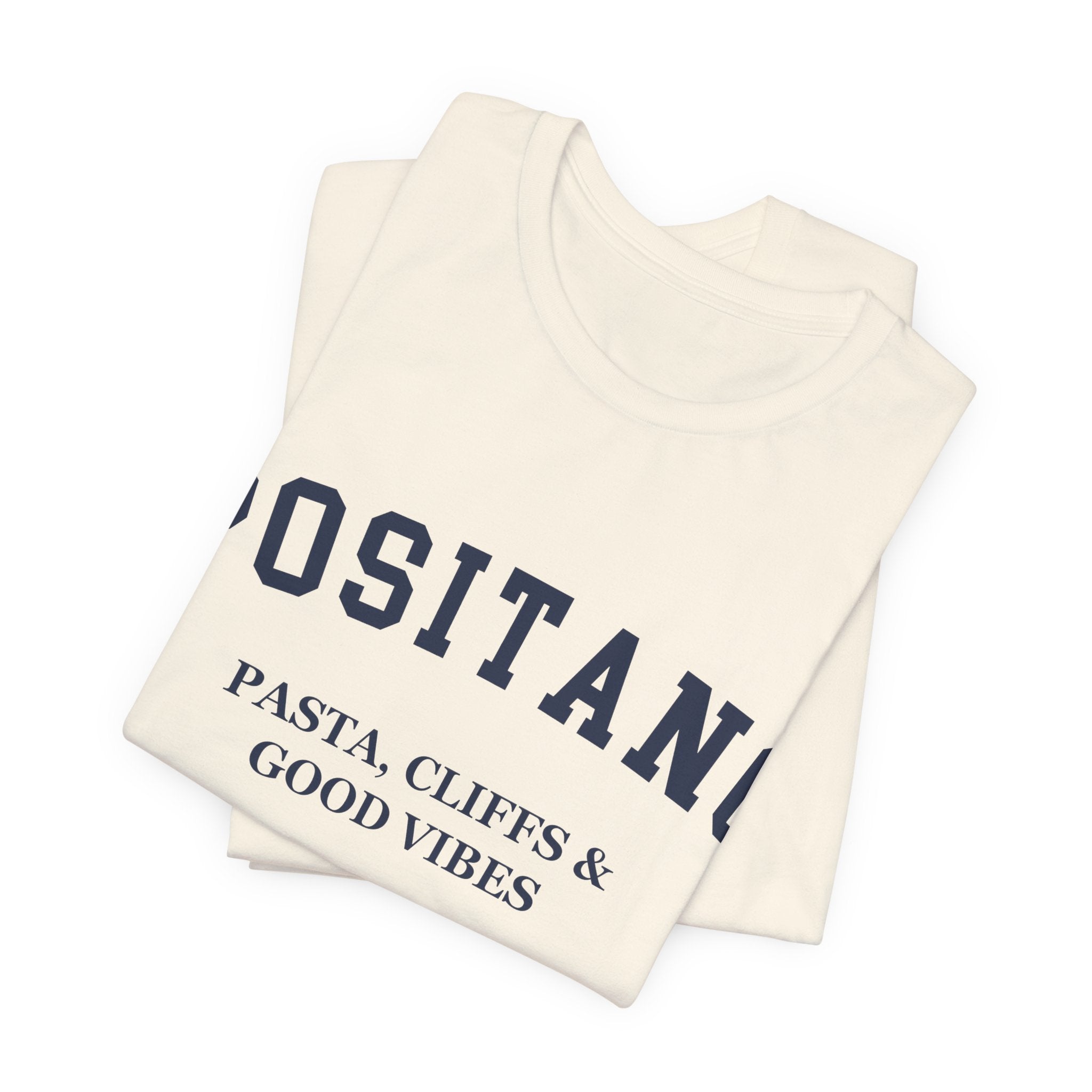 Positano Collegiate — 100% Cotton Premium Unisex T-Shirt | BY CHARLES