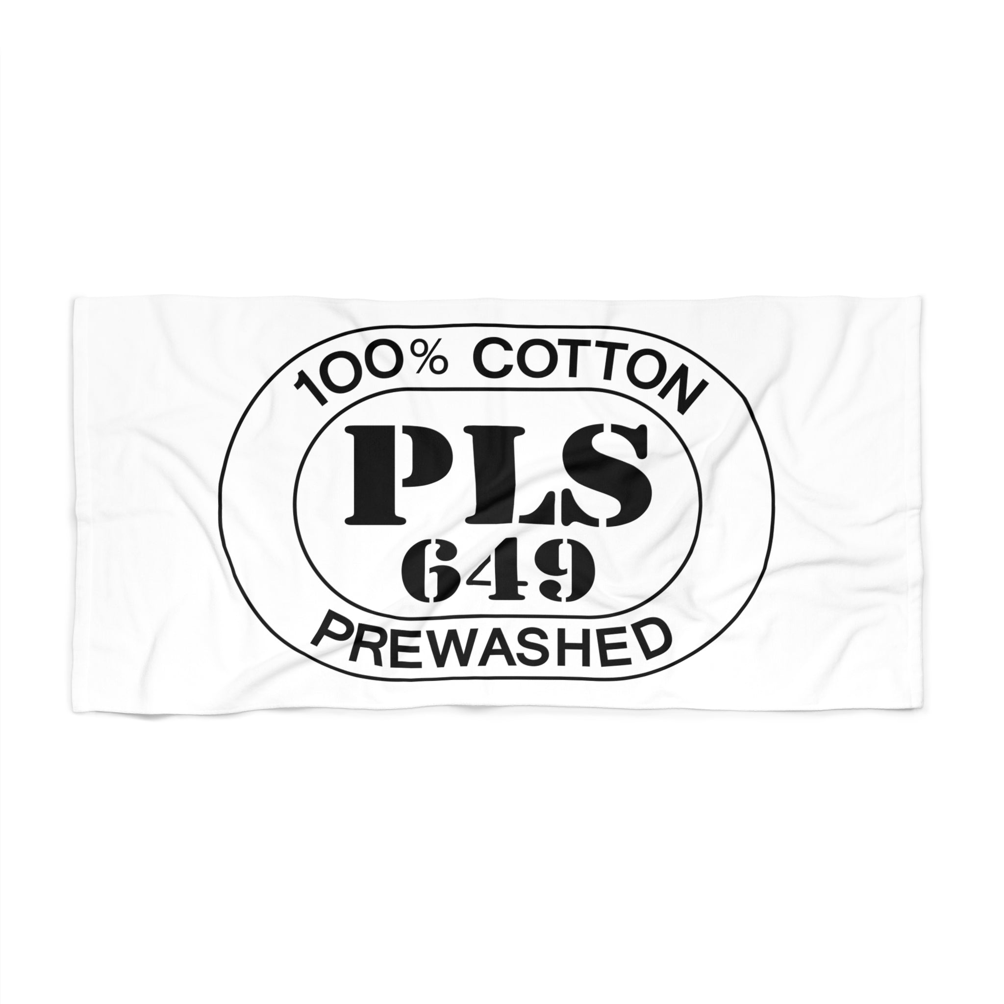 Turks & Caicos Airport Oval Beach Towel — Premium Oversized | BY CHARLES