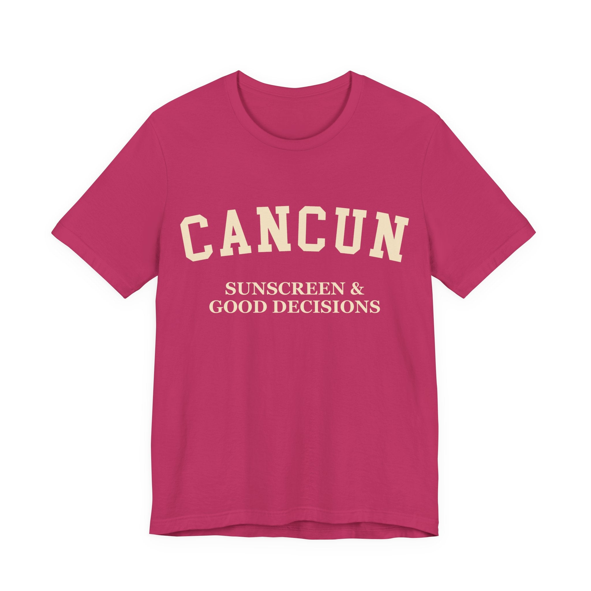 Cancun Collegiate — 100% Cotton Premium Unisex T-Shirt | BY CHARLES