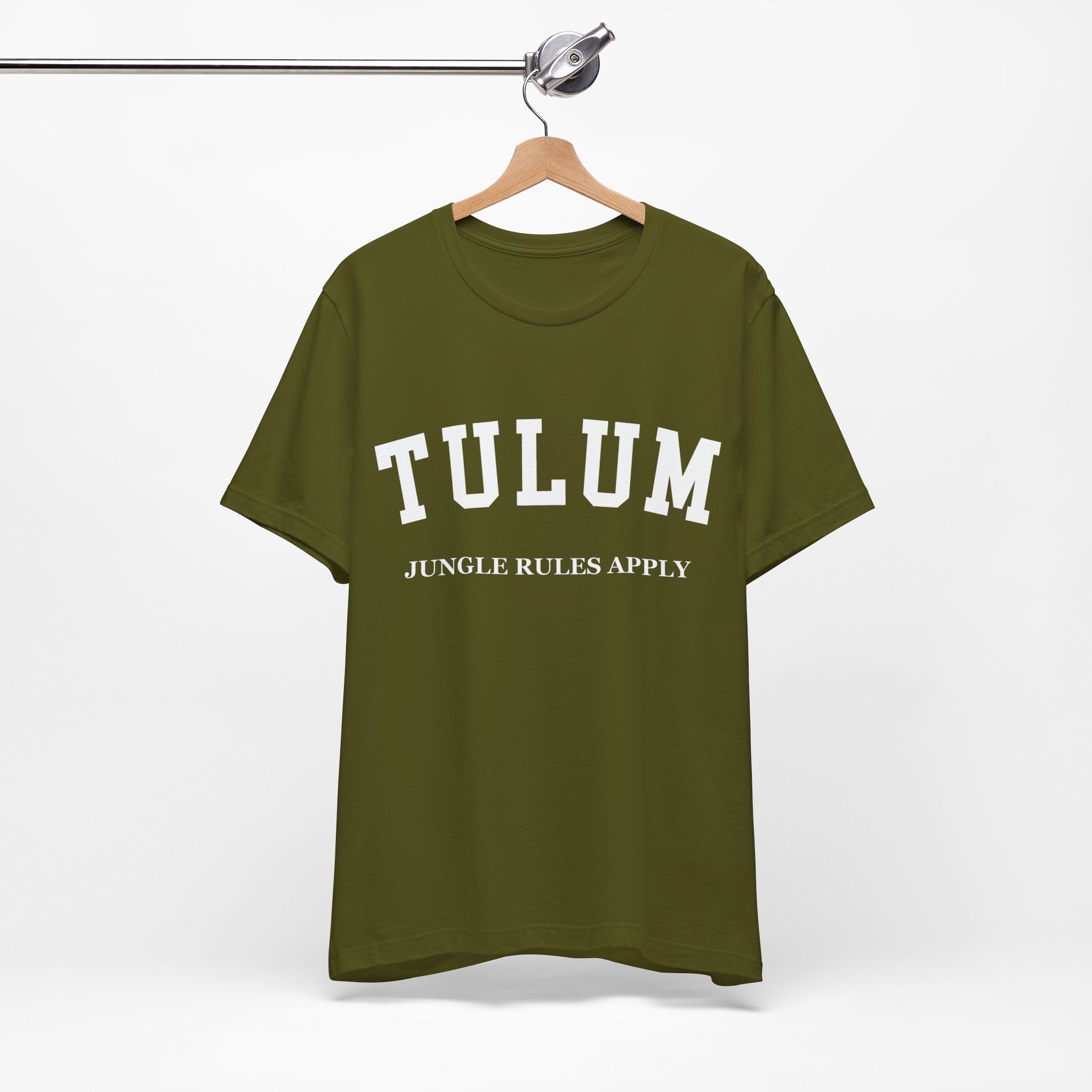 Tulum Collegiate — 100% Cotton Premium Unisex T-Shirt | BY CHARLES