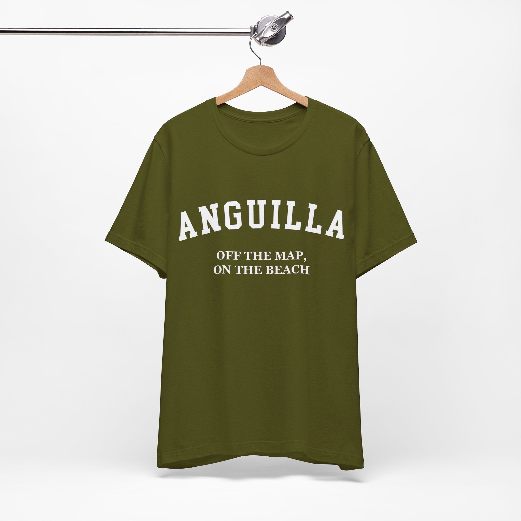 Anguilla Collegiate — 100% Cotton Premium Unisex T-Shirt | BY CHARLES