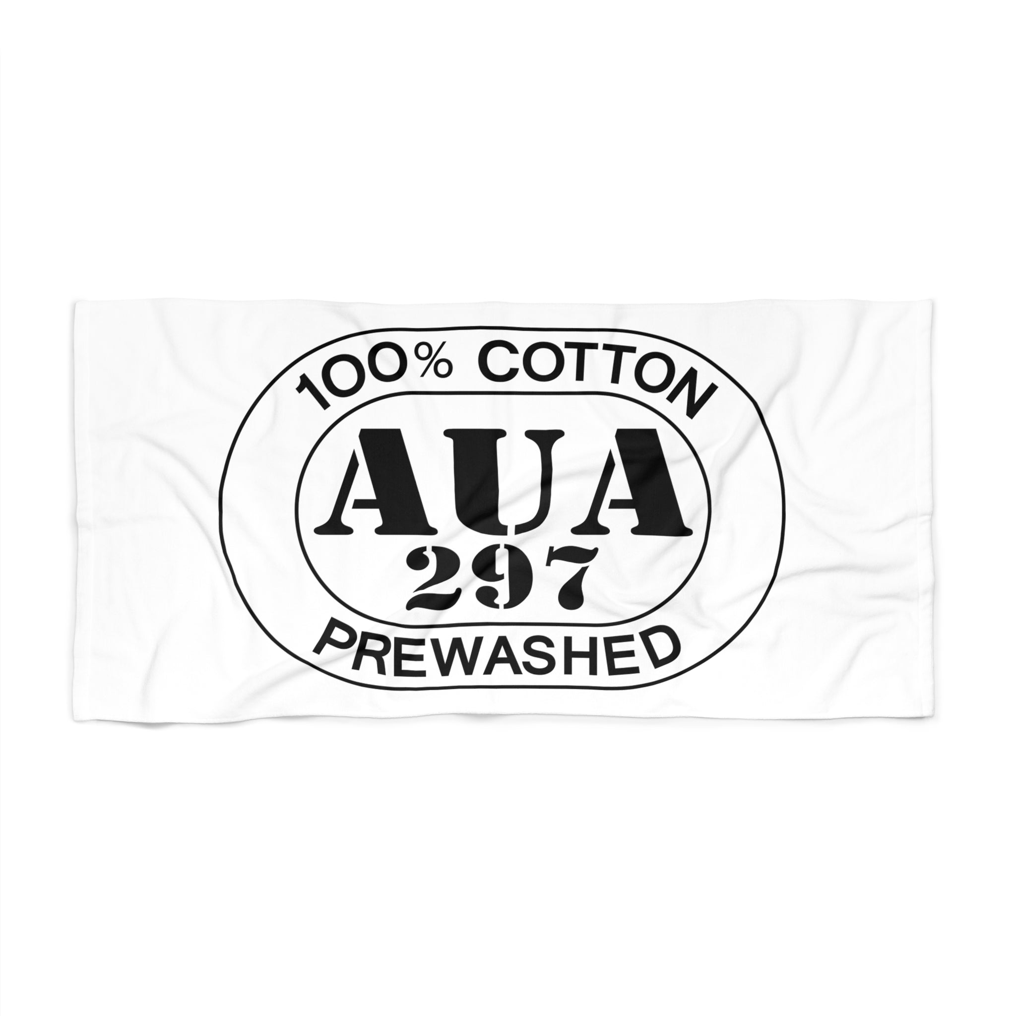Aruba Airport Oval Beach Towel — Premium Oversized | BY CHARLES