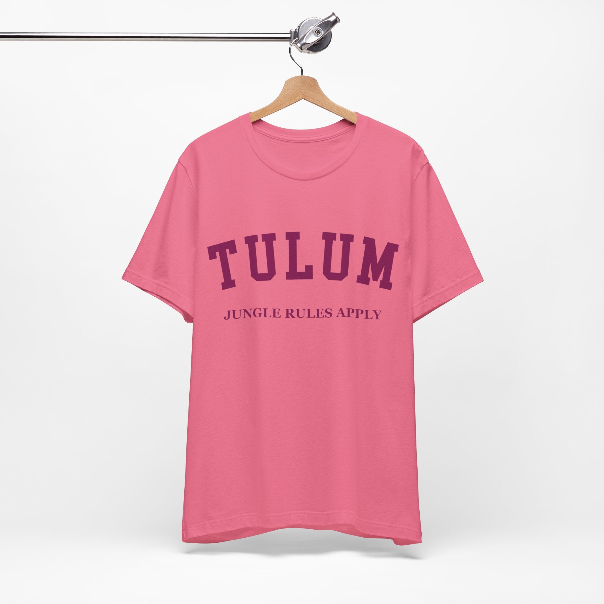 Tulum Collegiate — 100% Cotton Premium Unisex T-Shirt | BY CHARLES