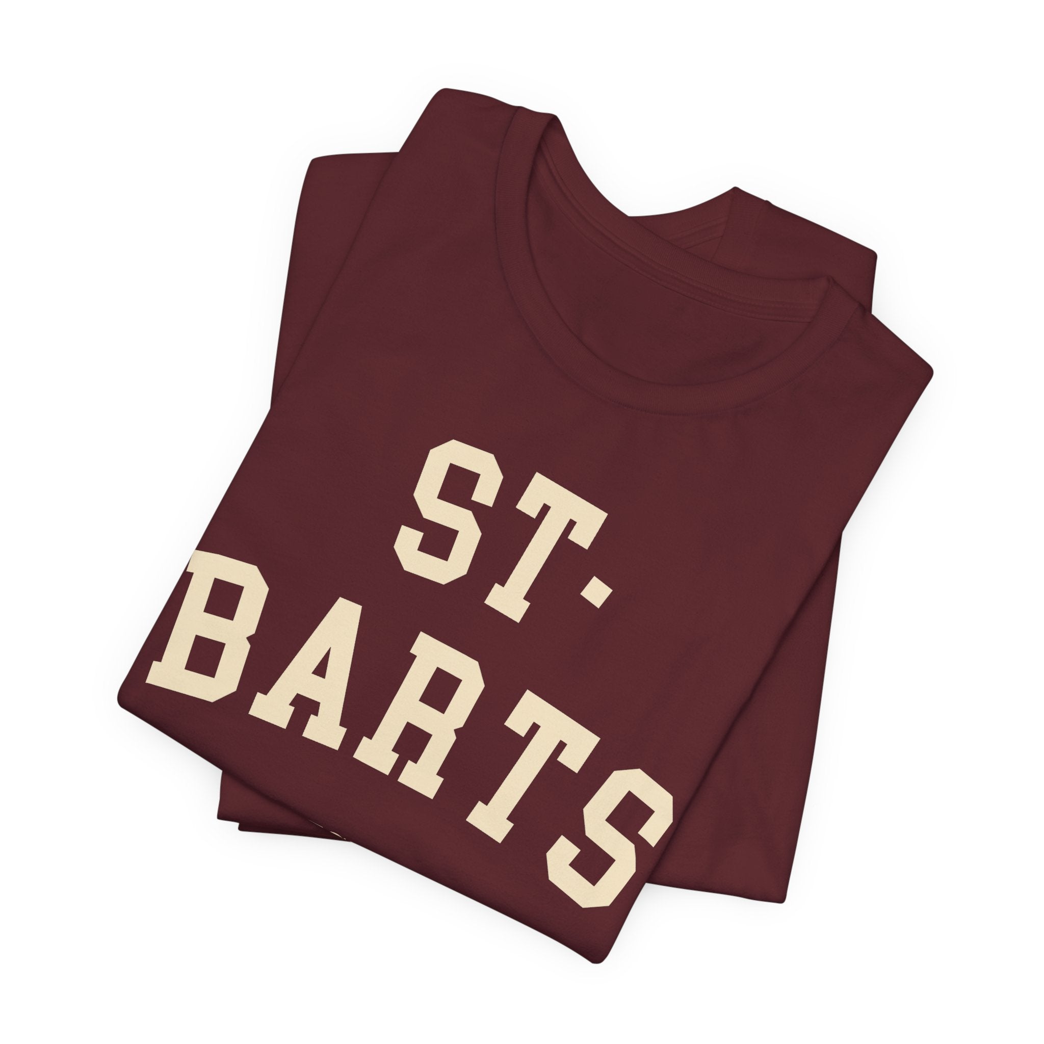 St. Barts Collegiate — 100% Cotton Premium Unisex T-Shirt | BY CHARLES