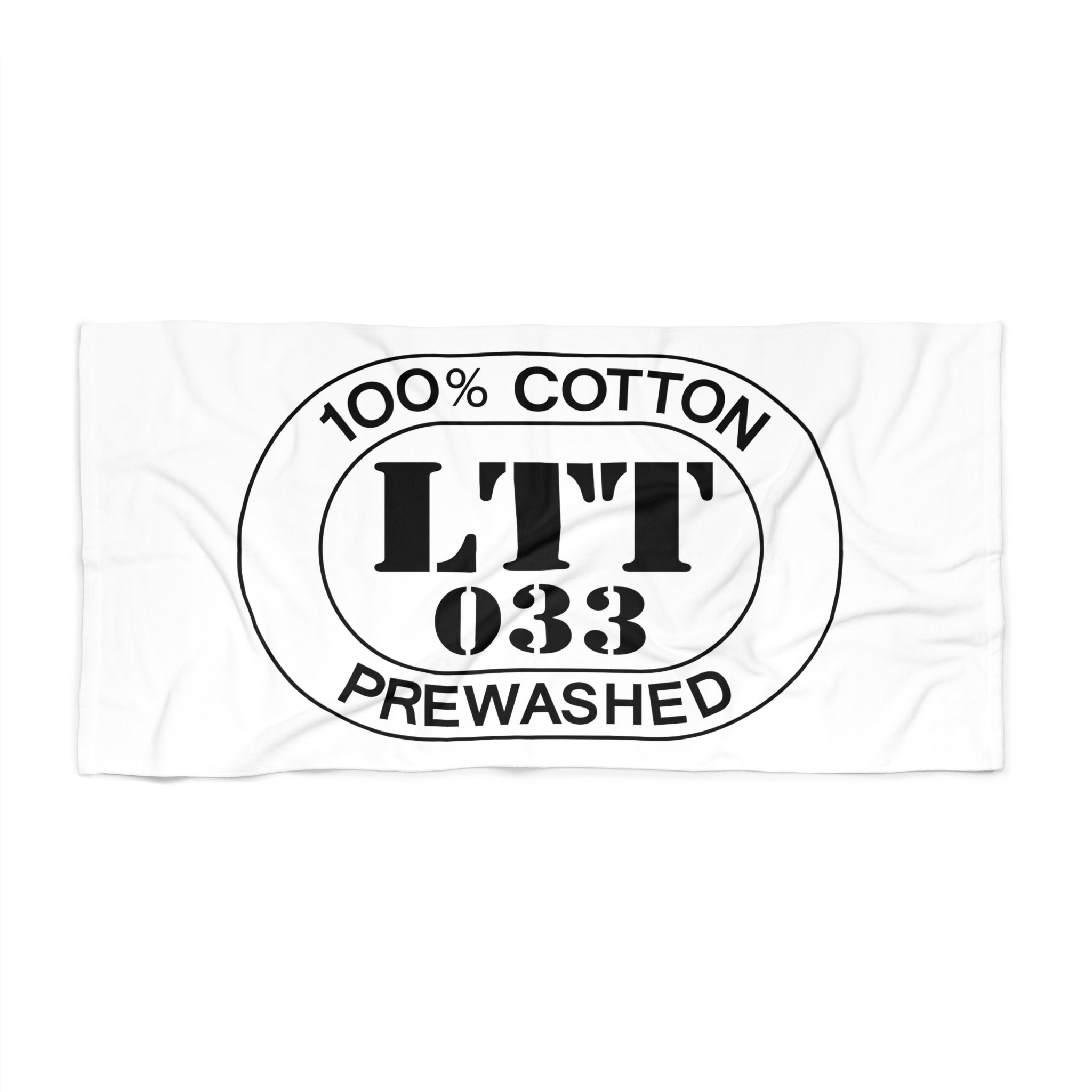 St. Tropez Airport Oval Beach Towel — Premium Oversized | BY CHARLES