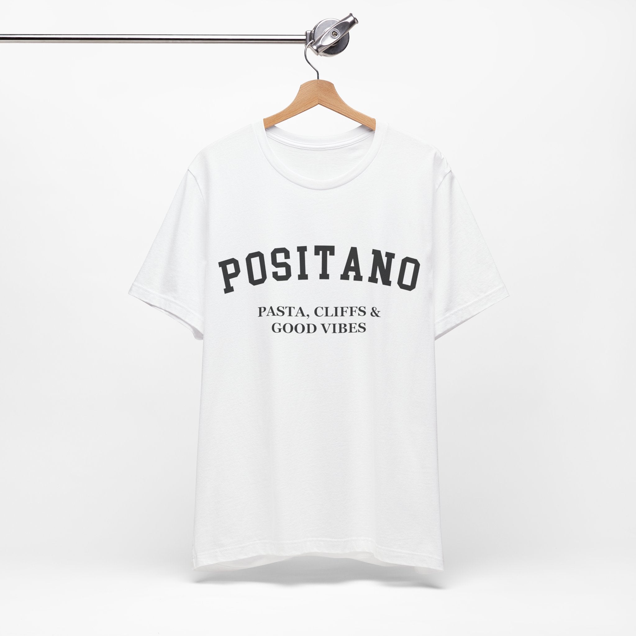Positano Collegiate — 100% Cotton Premium Unisex T-Shirt | BY CHARLES