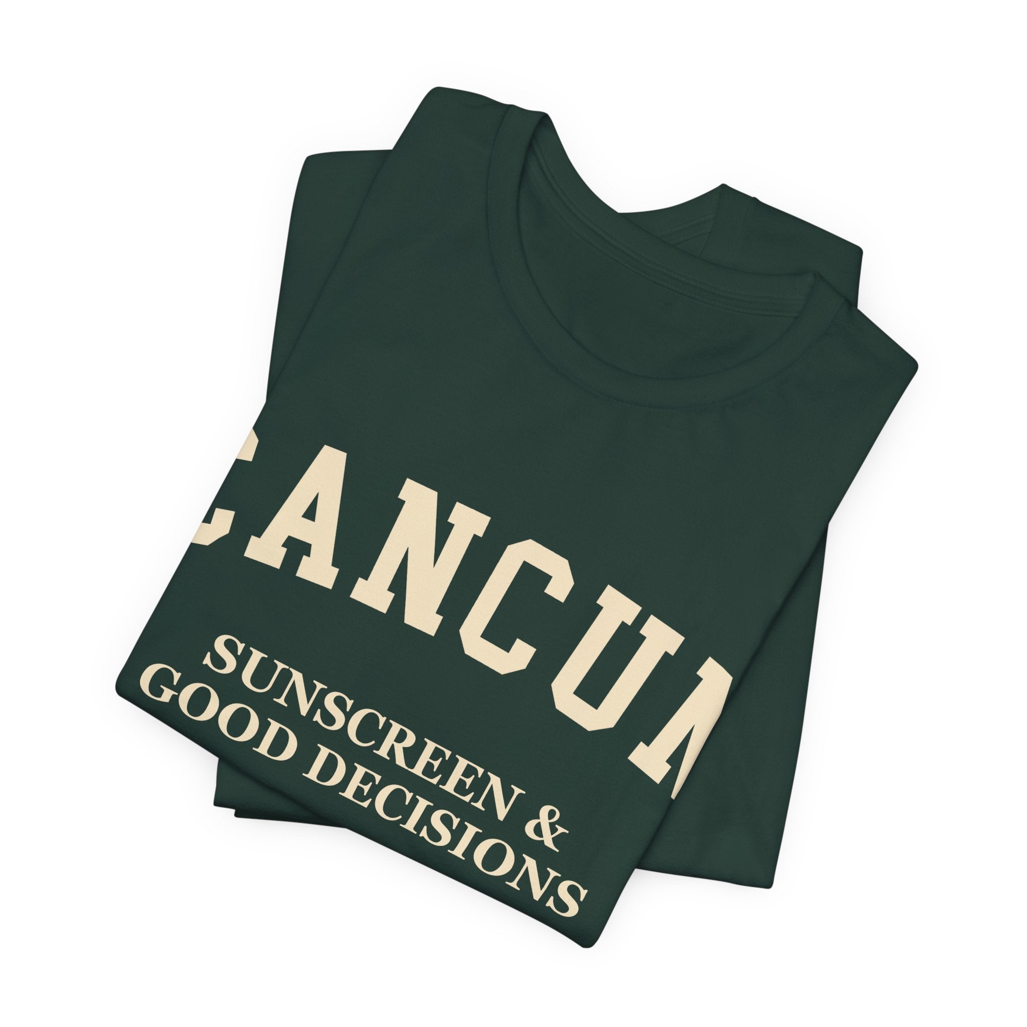 Cancun Collegiate — 100% Cotton Premium Unisex T-Shirt | BY CHARLES