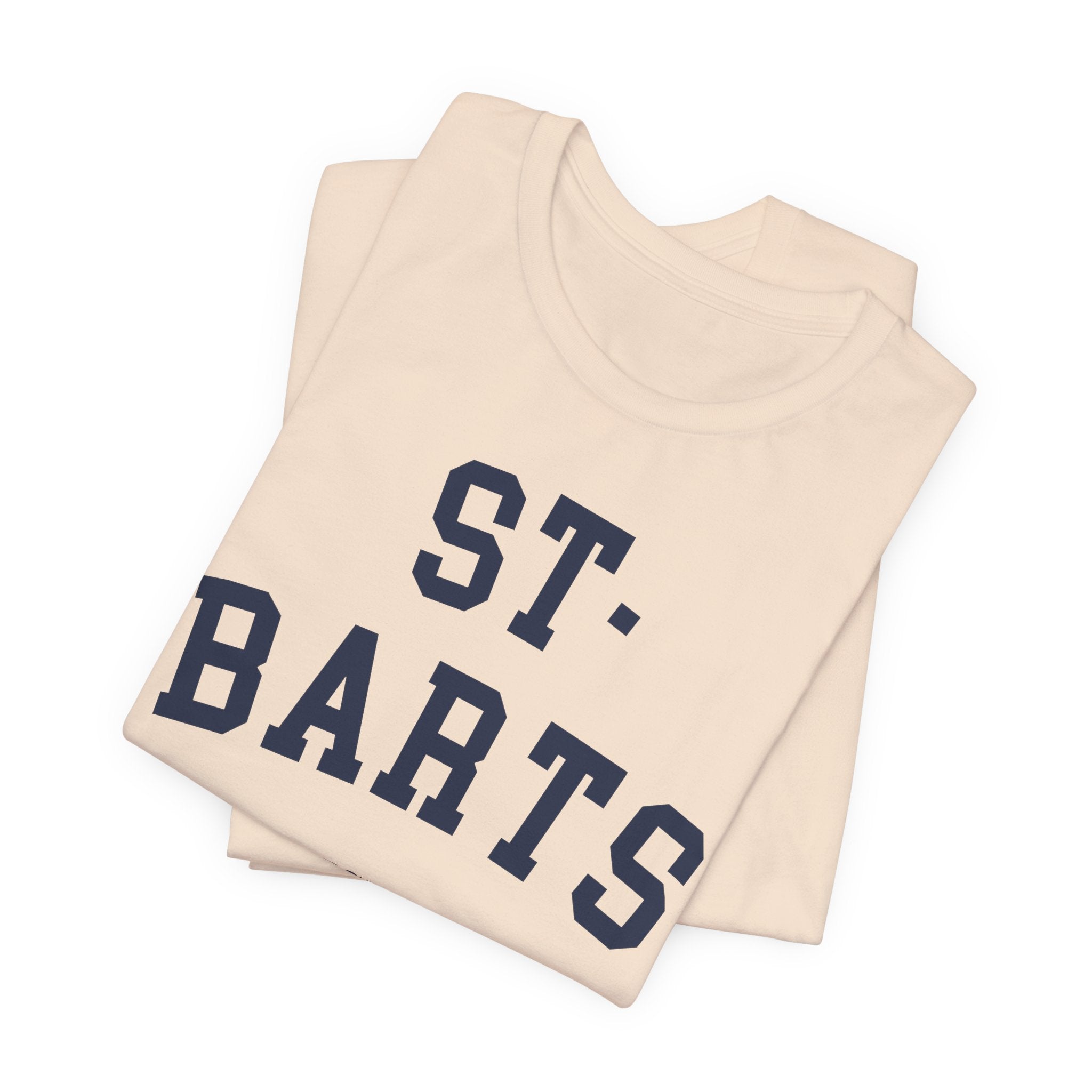 St. Barts Collegiate — 100% Cotton Premium Unisex T-Shirt | BY CHARLES