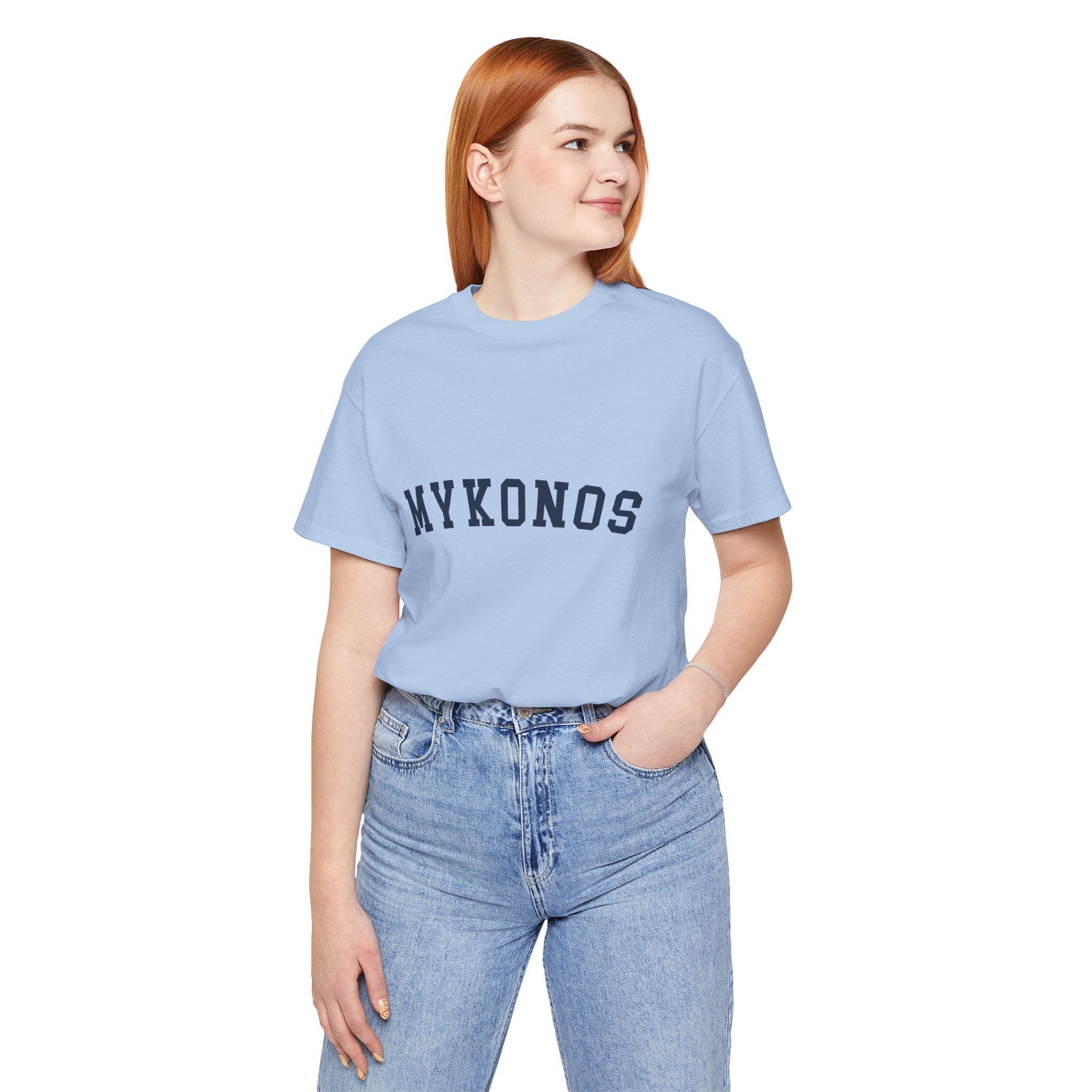 BY CHARLES | Mykonos Collegiate Series — Premium Unisex Tee