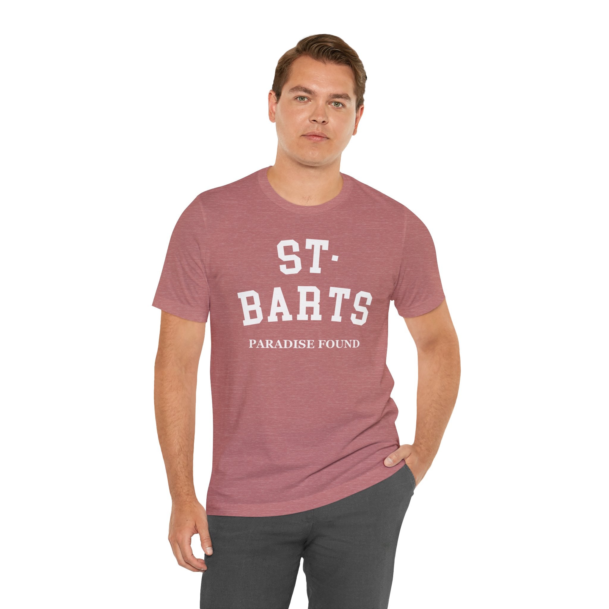 St. Barts Collegiate — 100% Cotton Premium Unisex T-Shirt | BY CHARLES