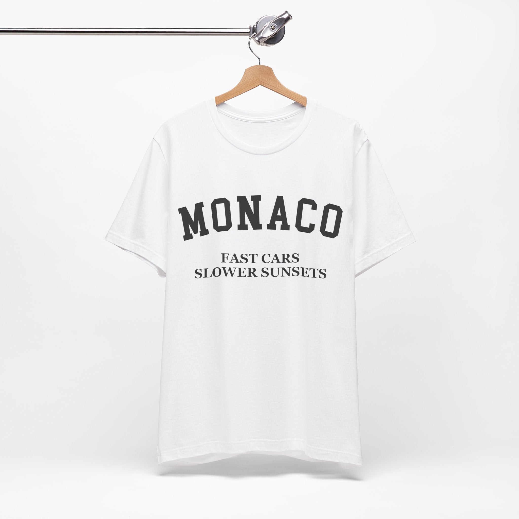 Monaco Collegiate — 100% Cotton Premium Unisex T-Shirt | BY CHARLES