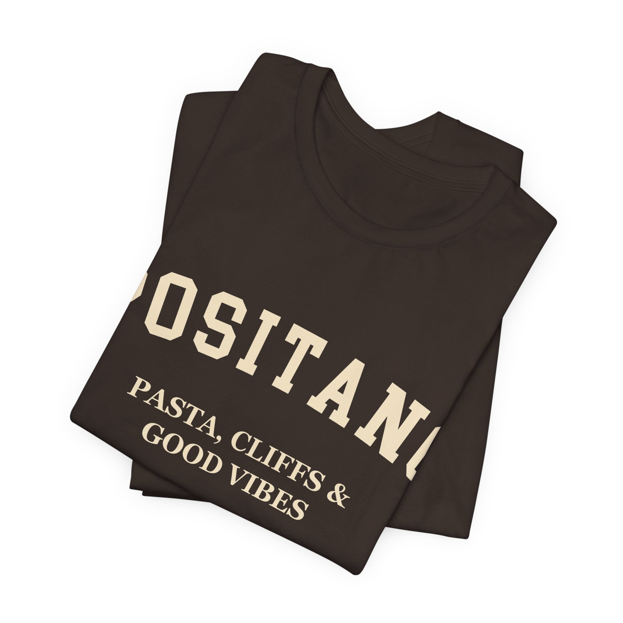 Positano Collegiate — 100% Cotton Premium Unisex T-Shirt | BY CHARLES
