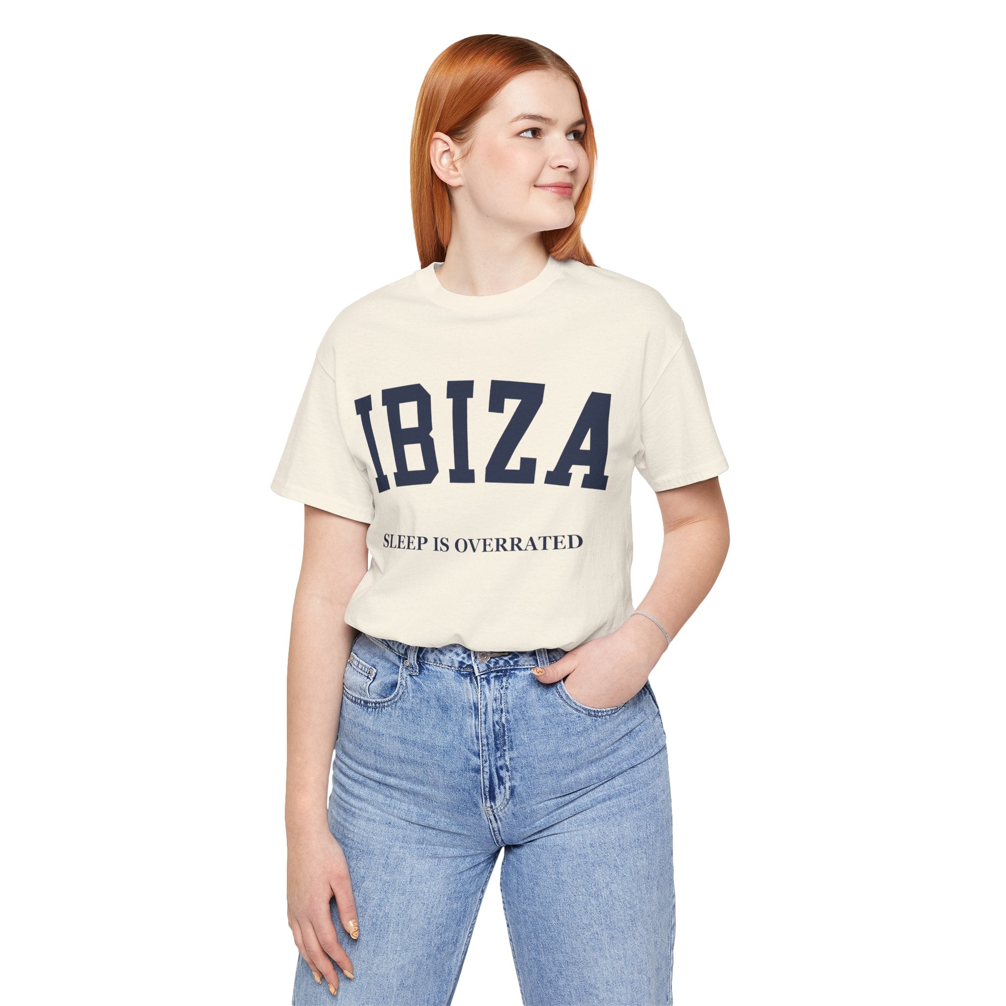Ibiza Collegiate — 100% Cotton Premium Unisex T-Shirt | BY CHARLES