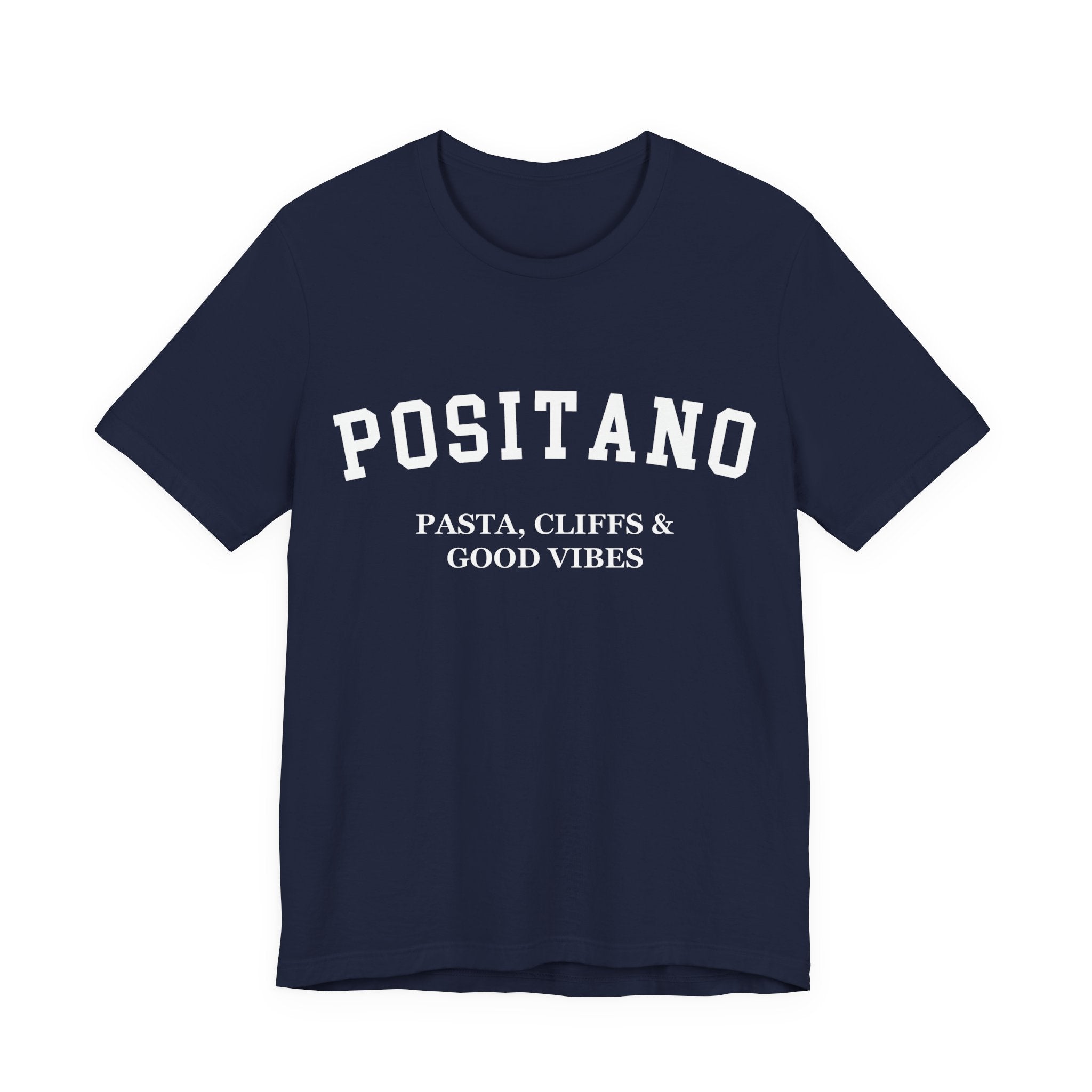 Positano Collegiate — 100% Cotton Premium Unisex T-Shirt | BY CHARLES