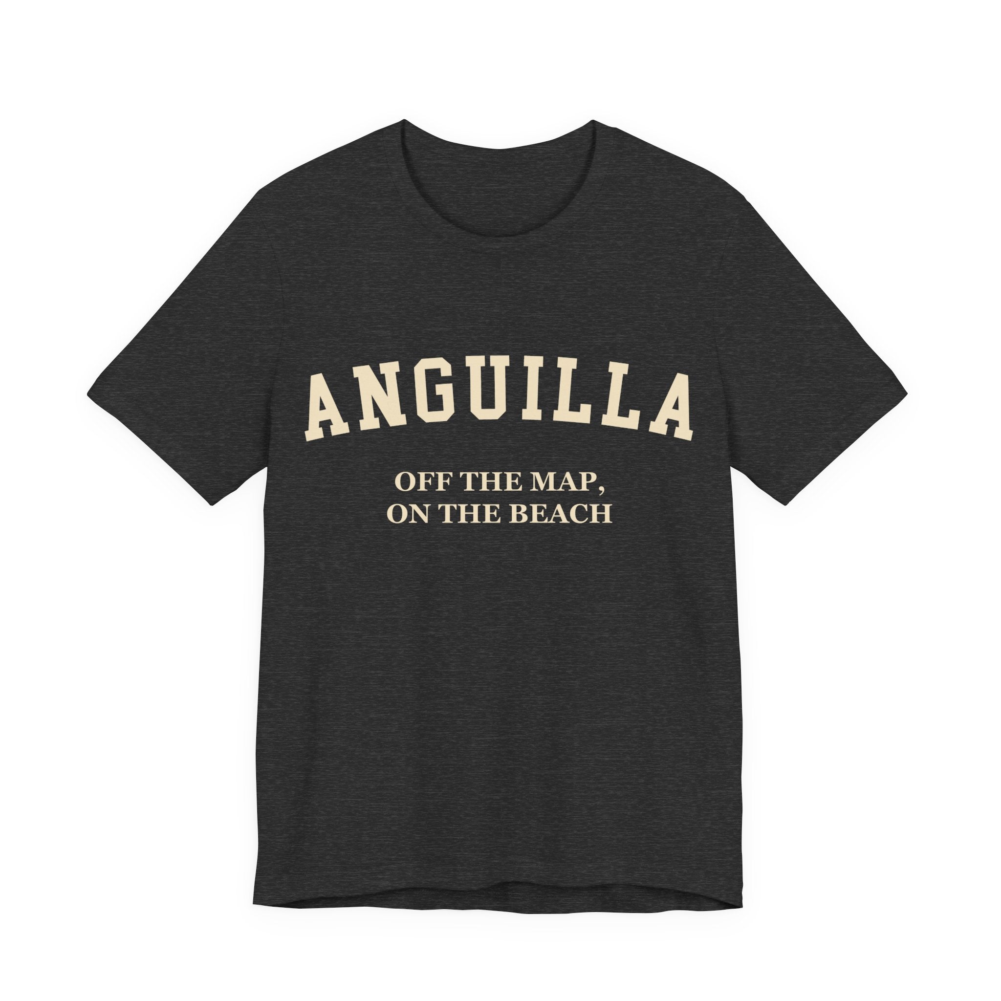 Anguilla Collegiate — 100% Cotton Premium Unisex T-Shirt | BY CHARLES