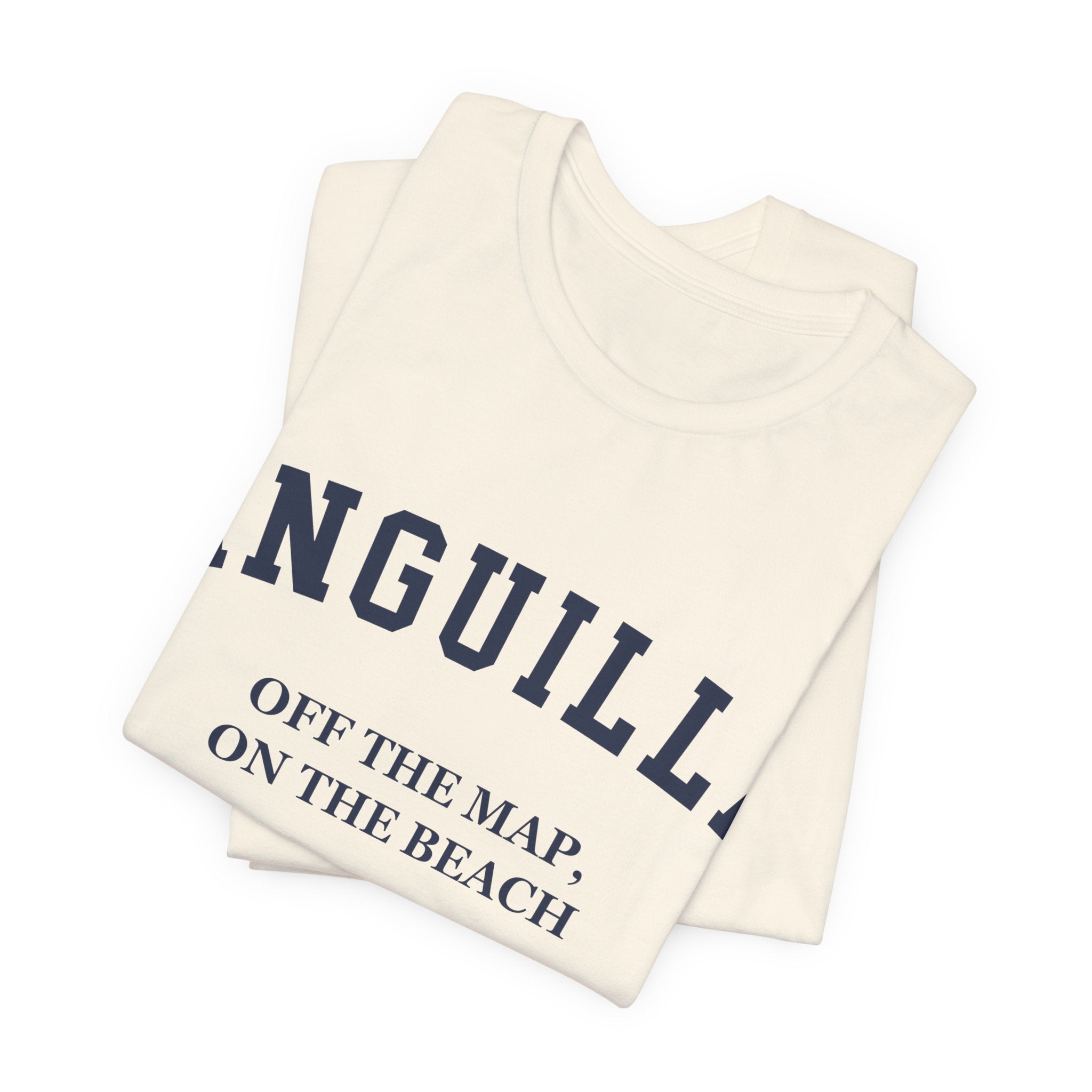 Anguilla Collegiate — 100% Cotton Premium Unisex T-Shirt | BY CHARLES