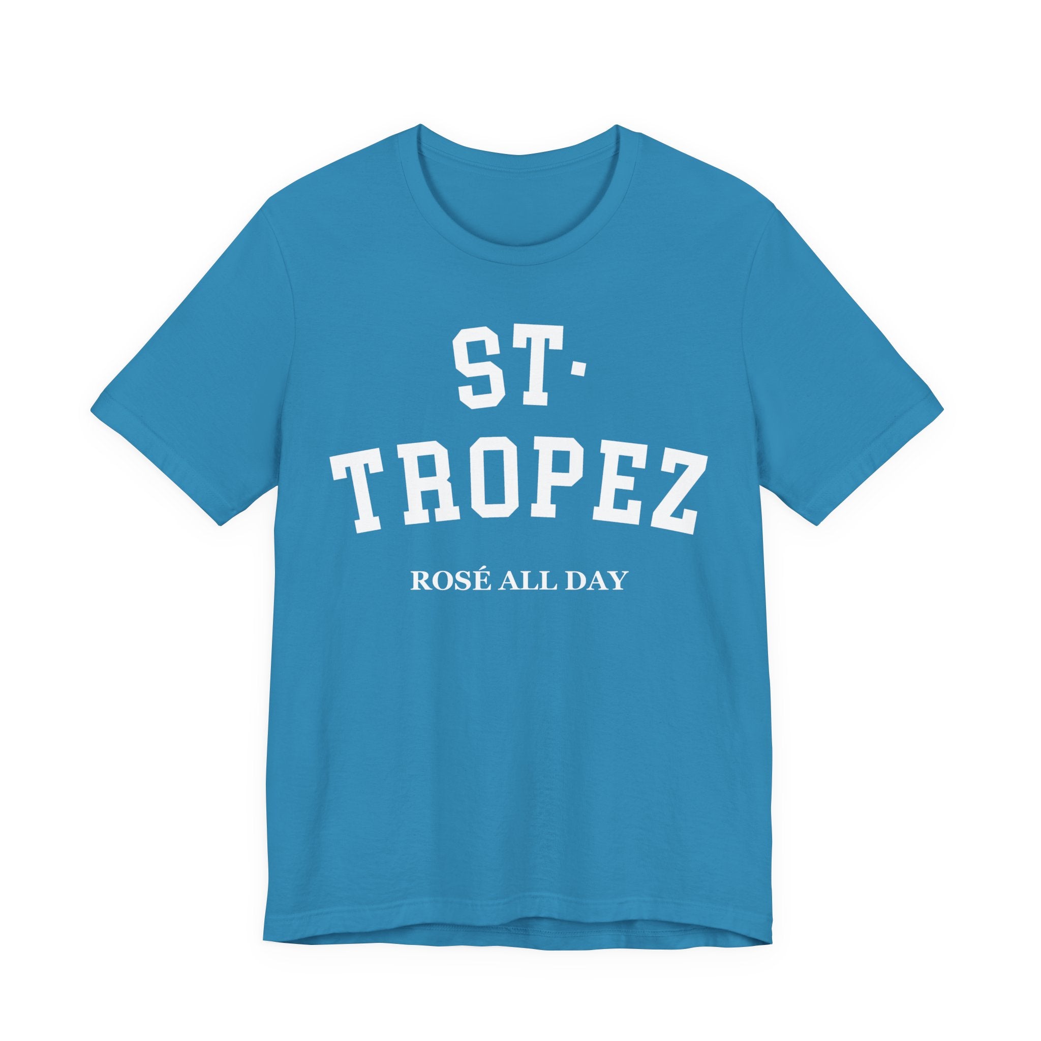 St. Tropez Collegiate — 100% Cotton Premium Unisex T-Shirt | BY CHARLES