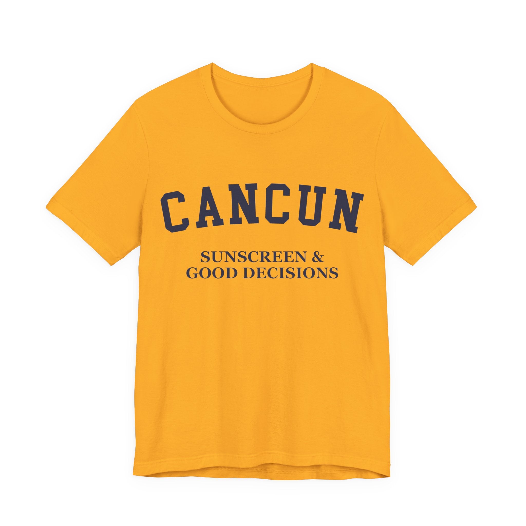 Cancun Collegiate — 100% Cotton Premium Unisex T-Shirt | BY CHARLES
