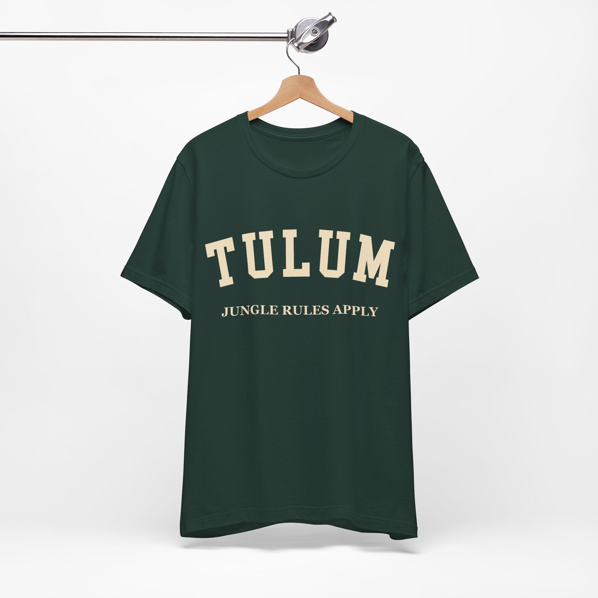 Tulum Collegiate — 100% Cotton Premium Unisex T-Shirt | BY CHARLES