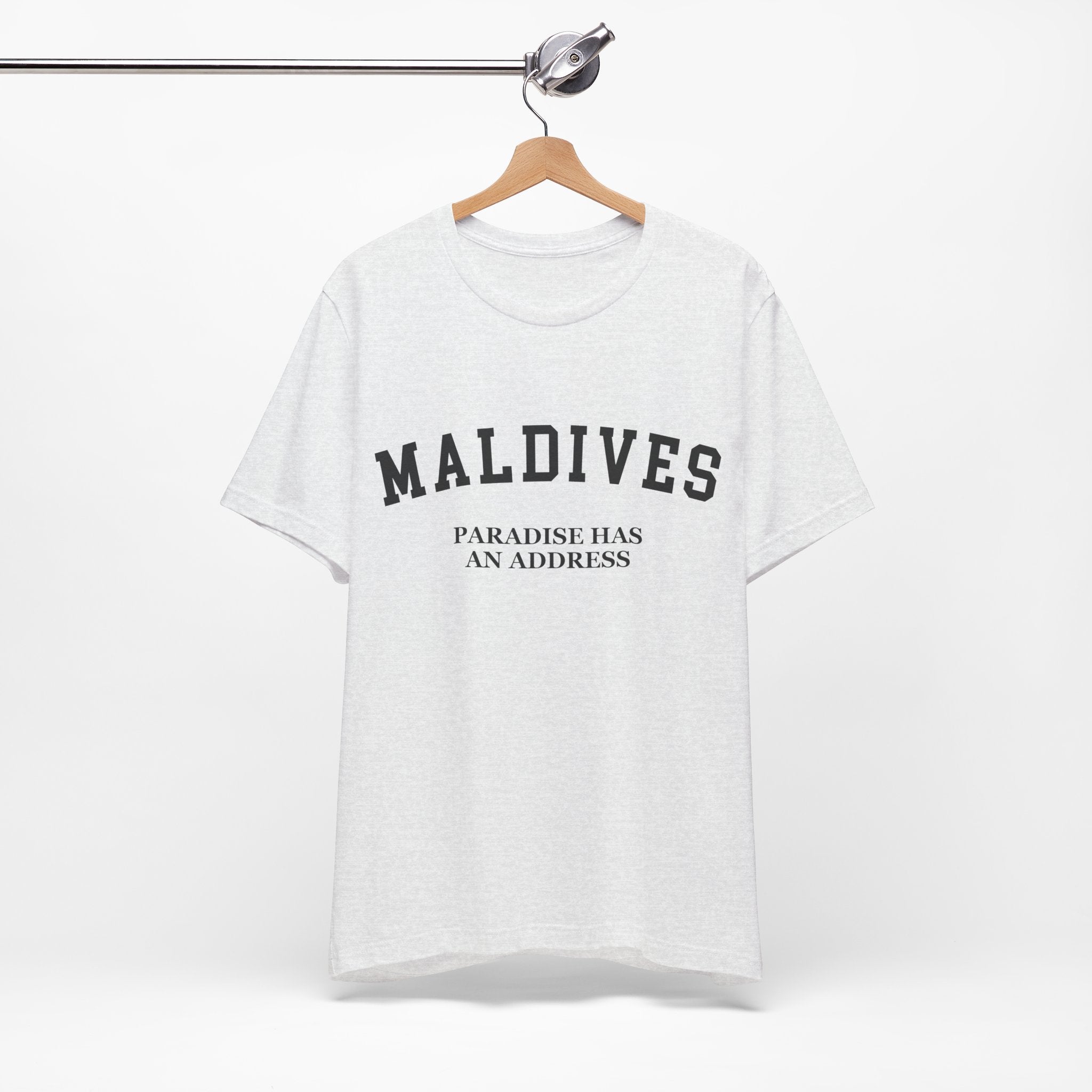 Maldives Collegiate — 100% Cotton Premium Unisex T-Shirt | BY CHARLES