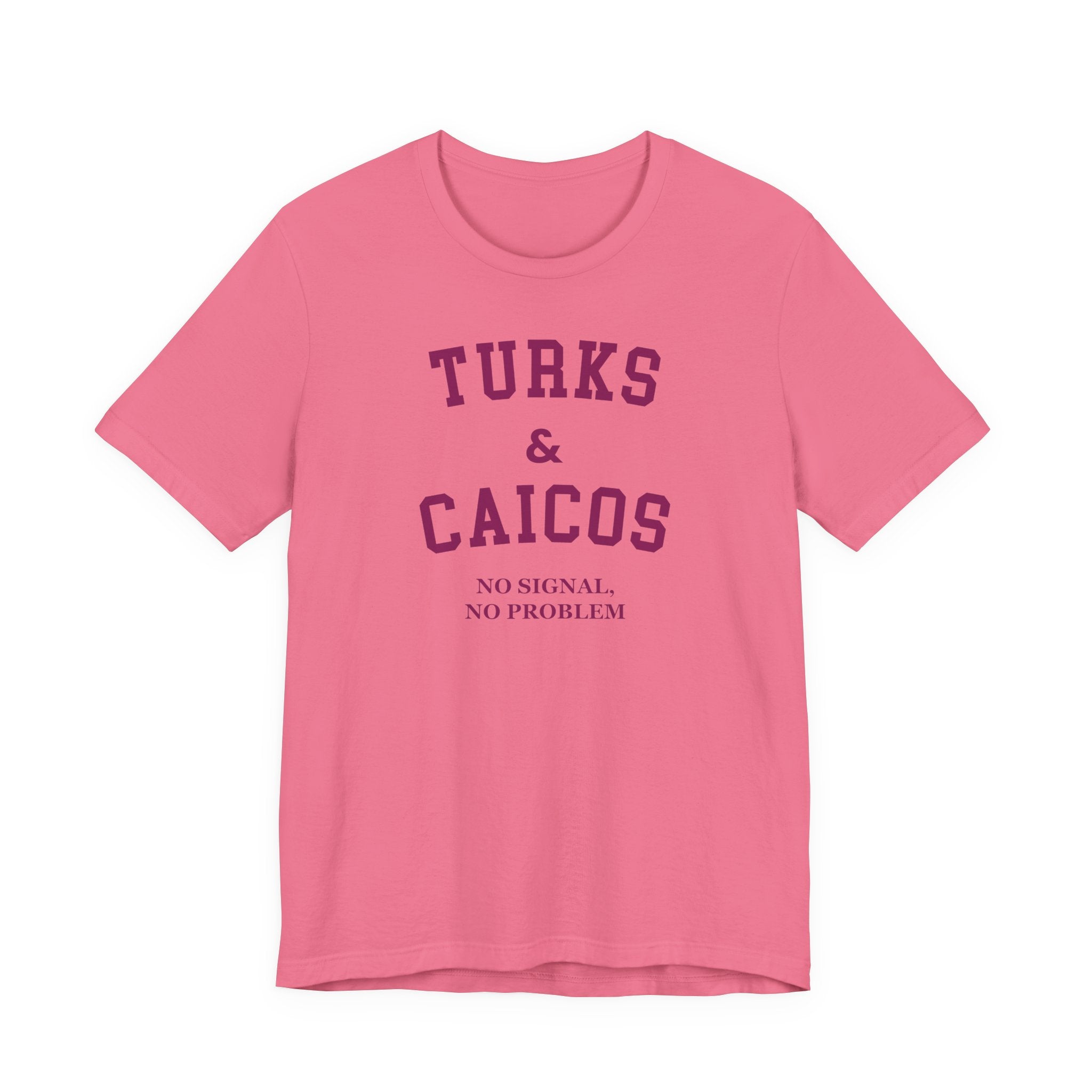 Turks & Caicos Collegiate — 100% Cotton Premium Unisex T-Shirt | BY CHARLES