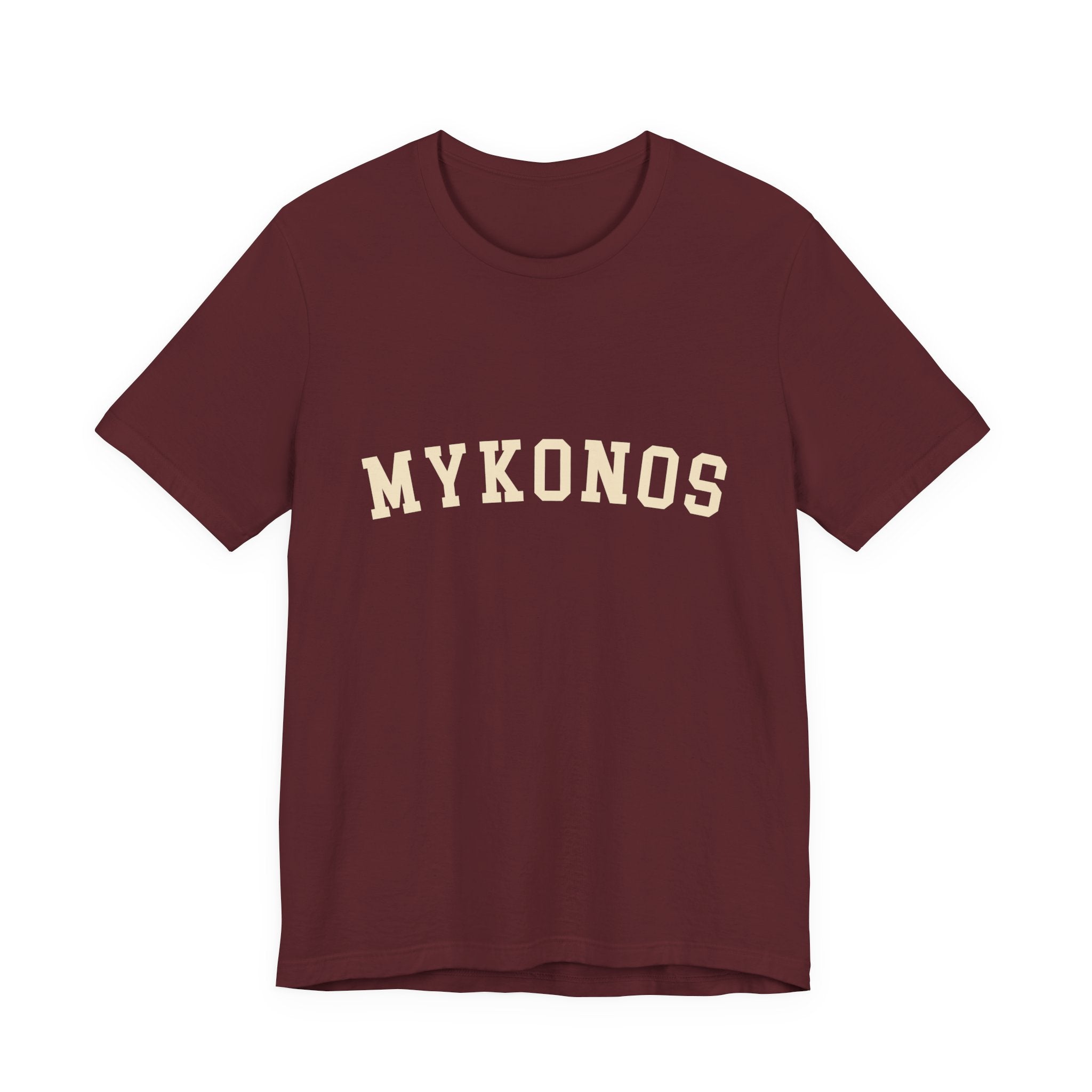BY CHARLES | Mykonos Collegiate Series — Premium Unisex Tee