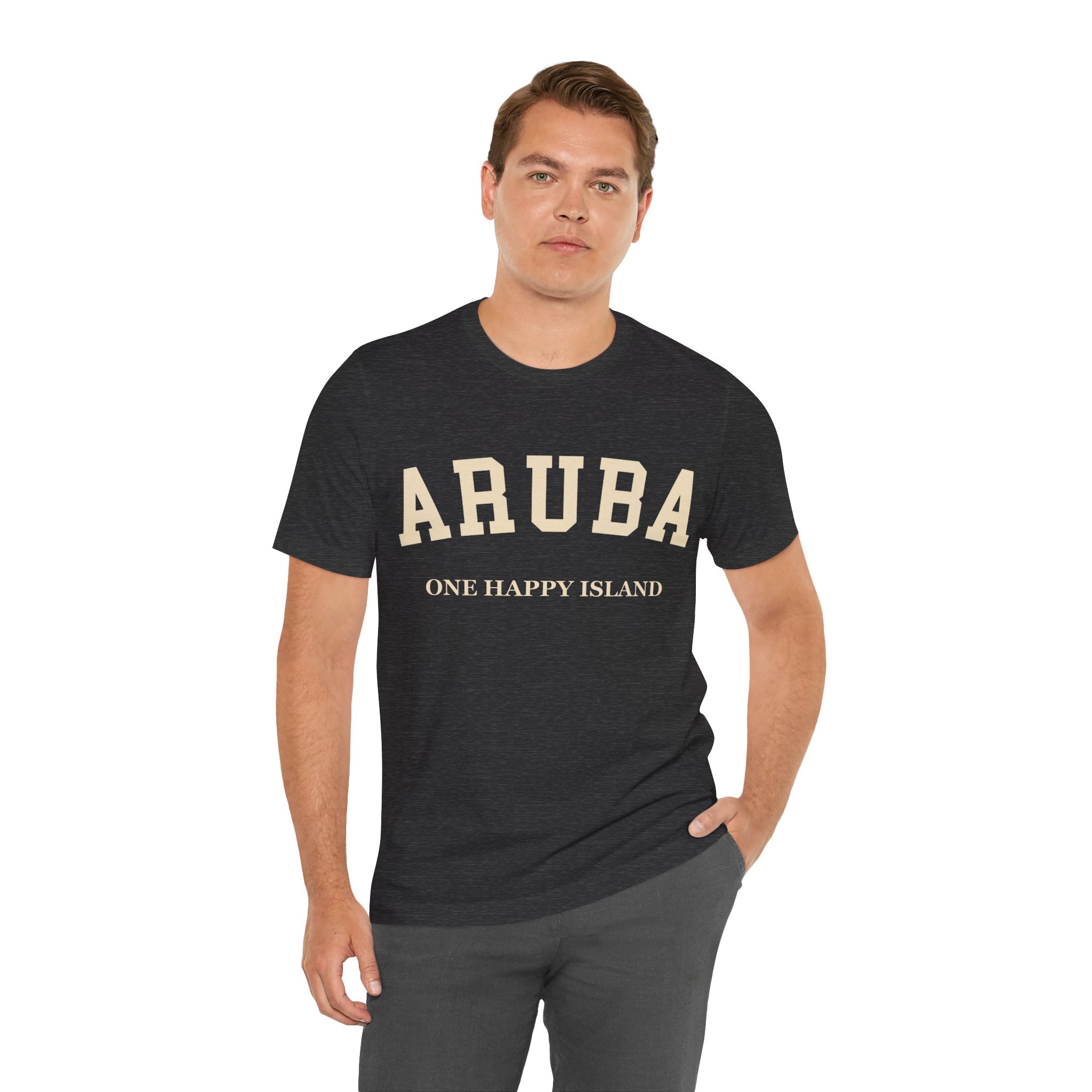 Aruba Collegiate — 100% Cotton Premium Unisex T-Shirt | BY CHARLES