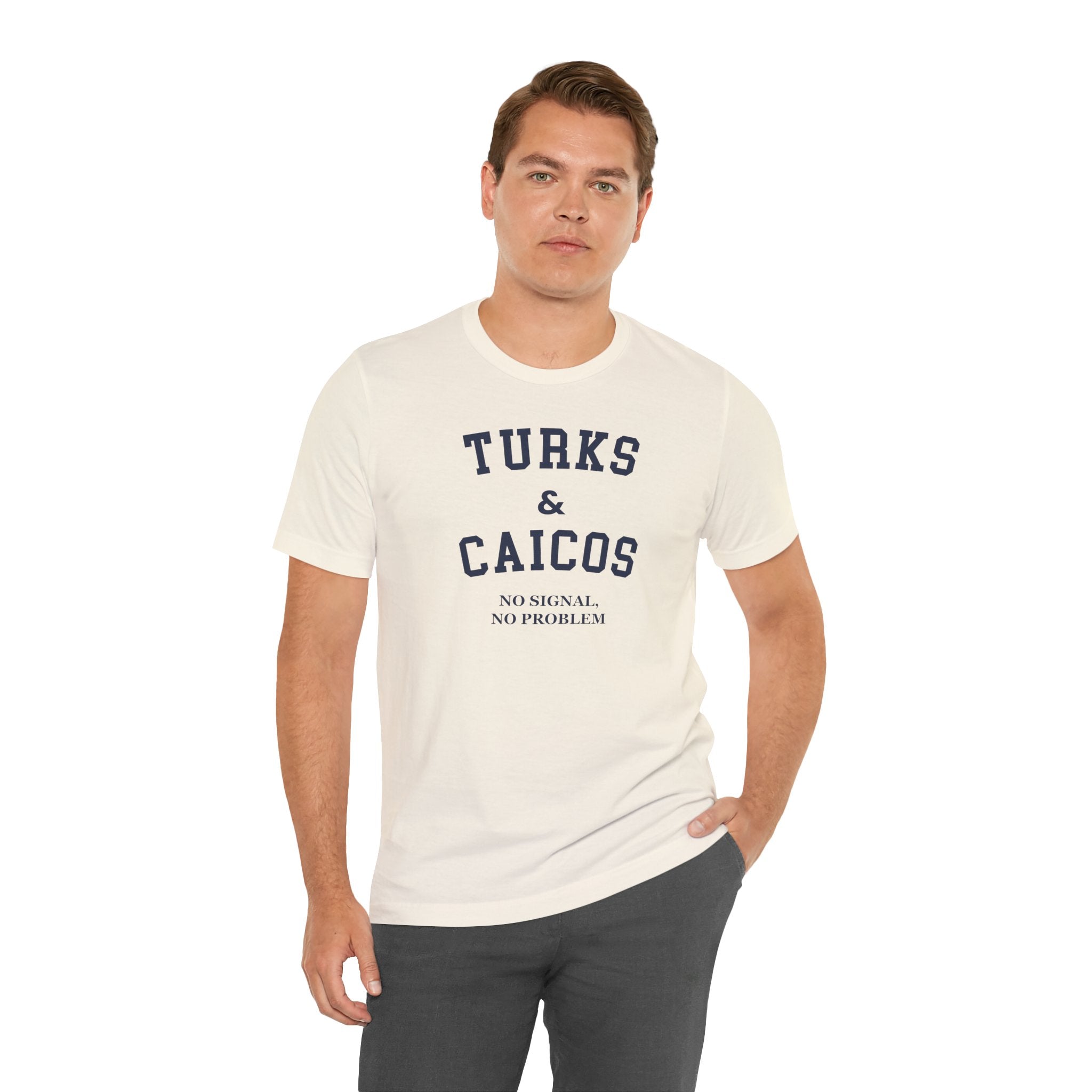 Turks & Caicos Collegiate — 100% Cotton Premium Unisex T-Shirt | BY CHARLES