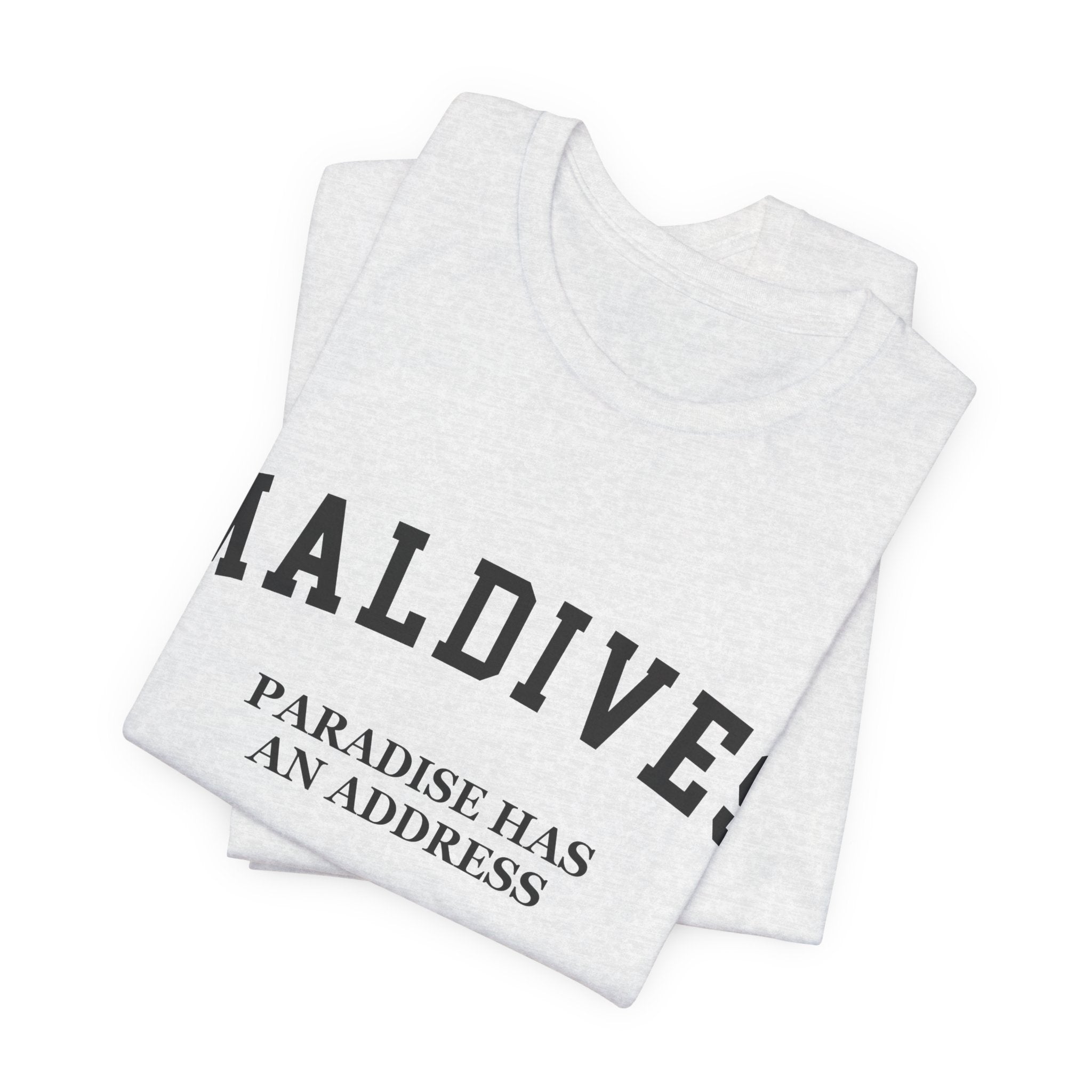 Maldives Collegiate — 100% Cotton Premium Unisex T-Shirt | BY CHARLES