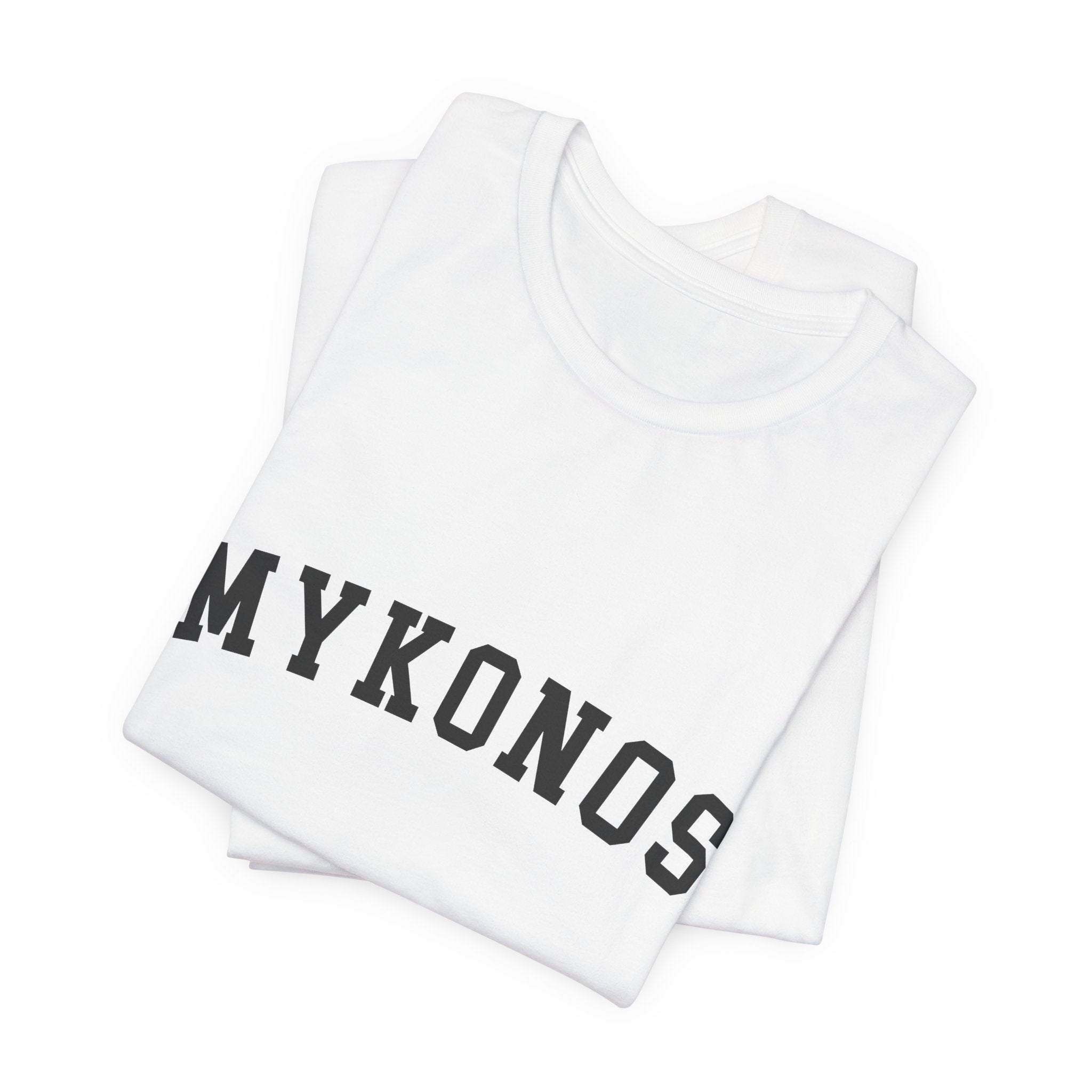 BY CHARLES | Mykonos Collegiate Series — Premium Unisex Tee