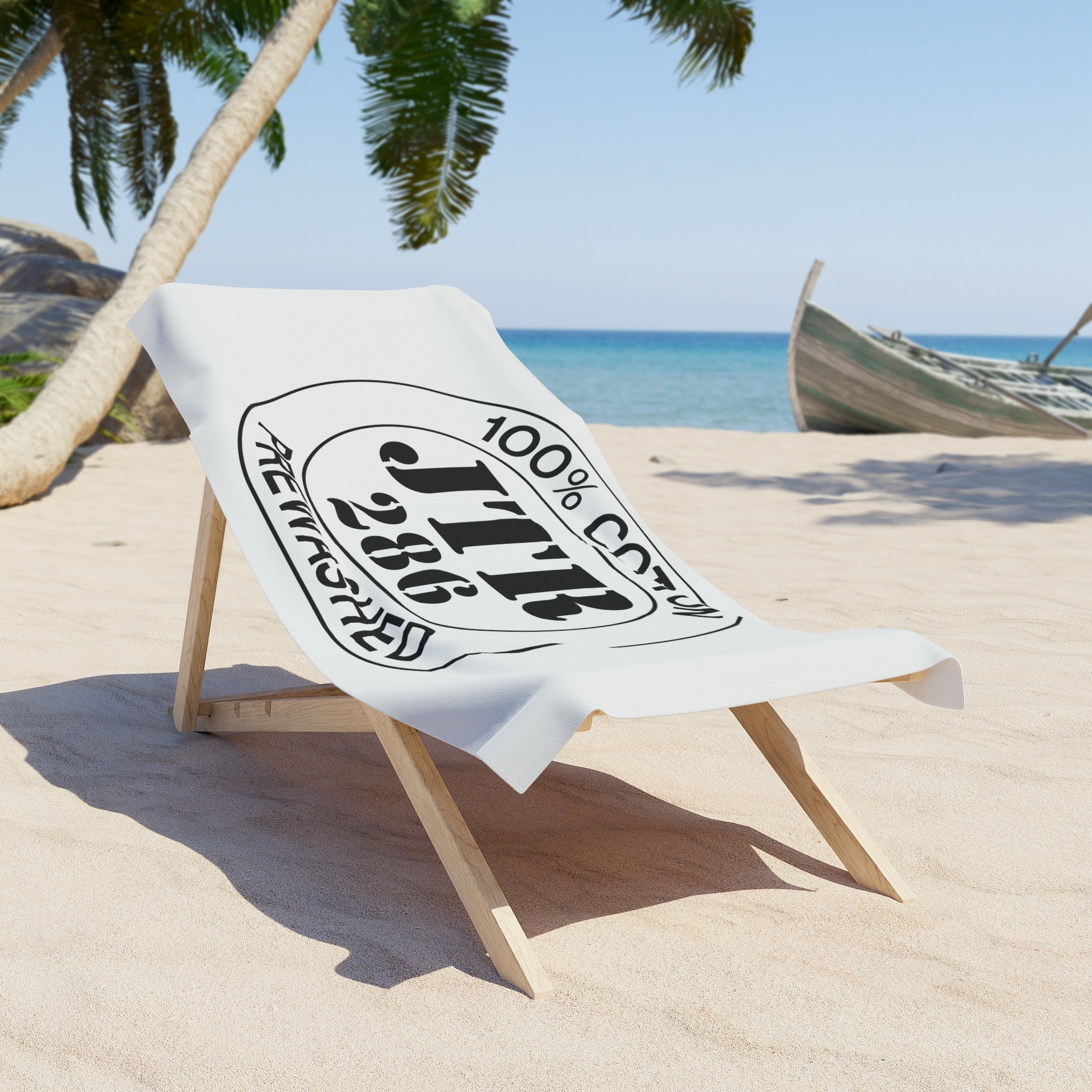 Santorini JTR 286 Beach Towel — Premium Oversized | BY CHARLES