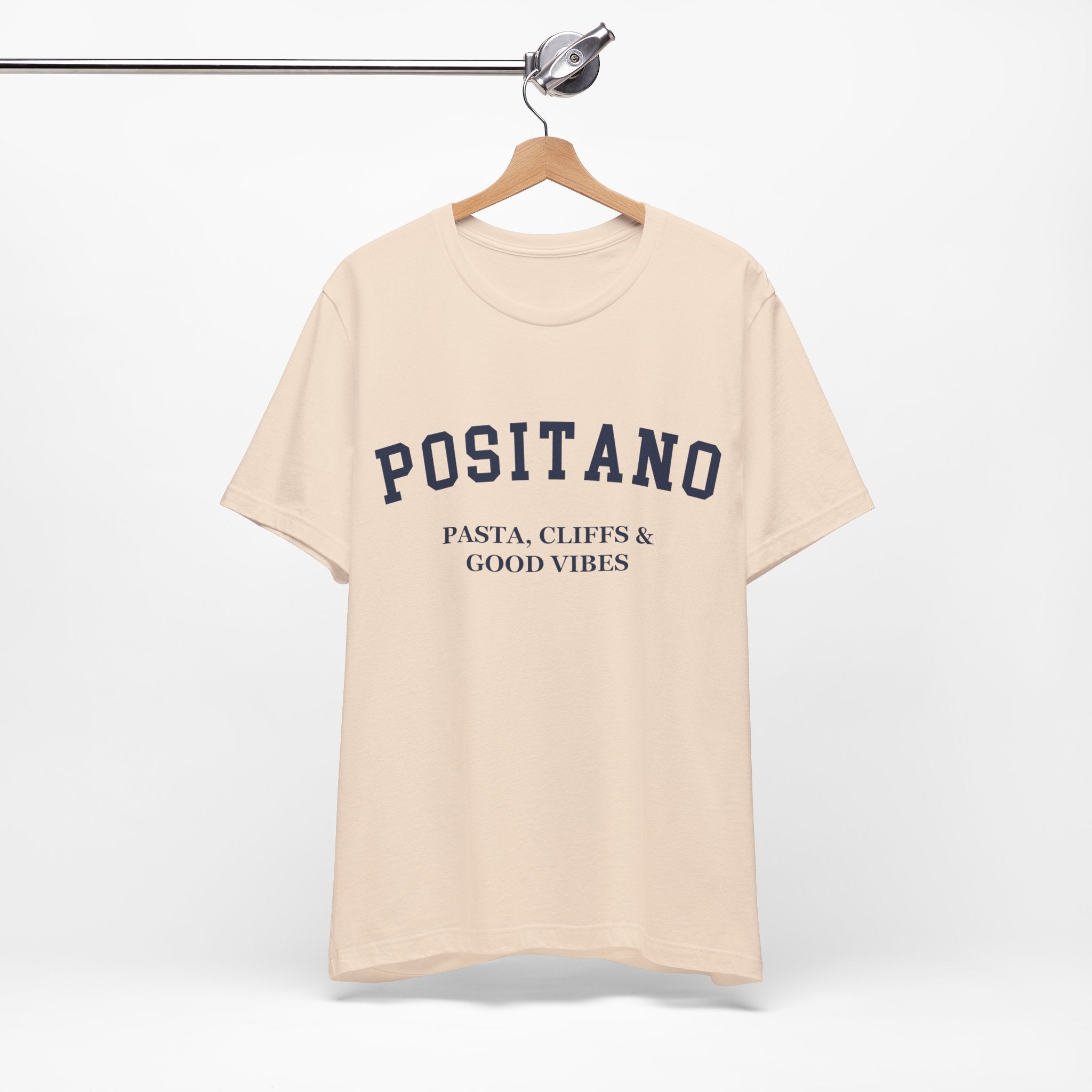 Positano Collegiate — 100% Cotton Premium Unisex T-Shirt | BY CHARLES