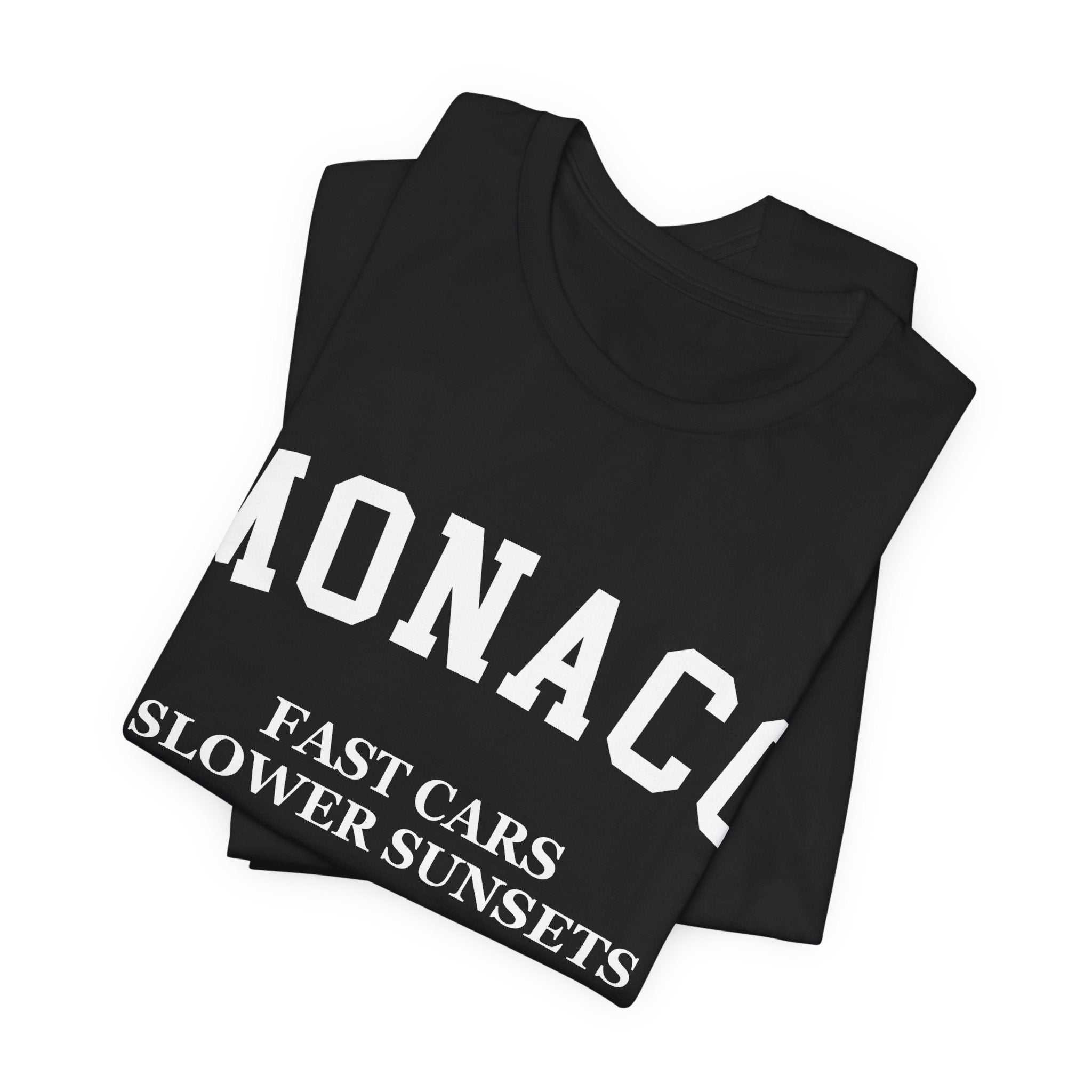 Monaco Collegiate — 100% Cotton Premium Unisex T-Shirt | BY CHARLES