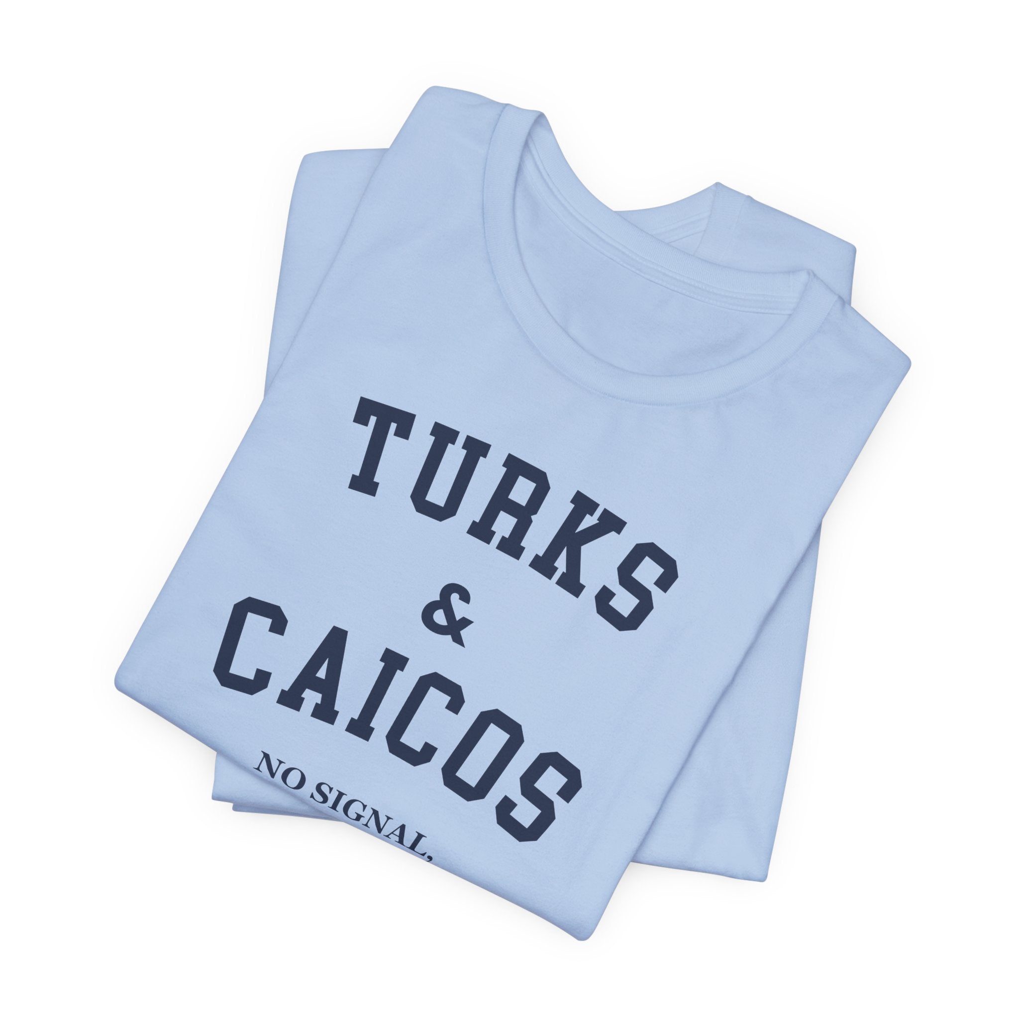 Turks & Caicos Collegiate — 100% Cotton Premium Unisex T-Shirt | BY CHARLES