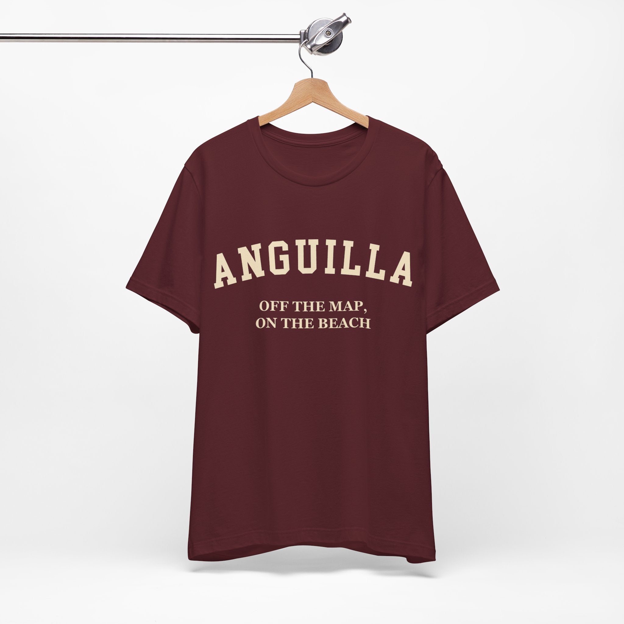 Anguilla Collegiate — 100% Cotton Premium Unisex T-Shirt | BY CHARLES
