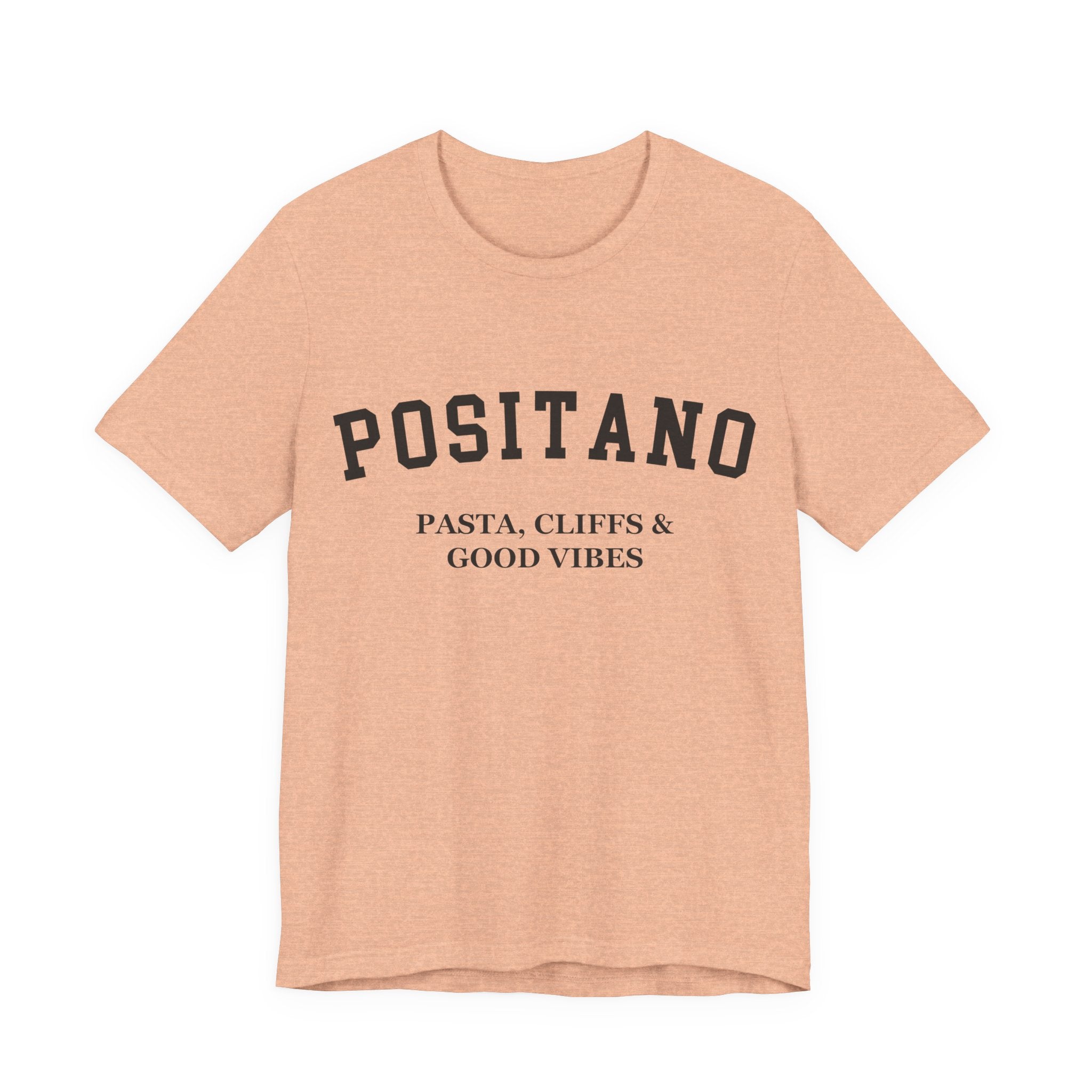 Positano Collegiate — 100% Cotton Premium Unisex T-Shirt | BY CHARLES