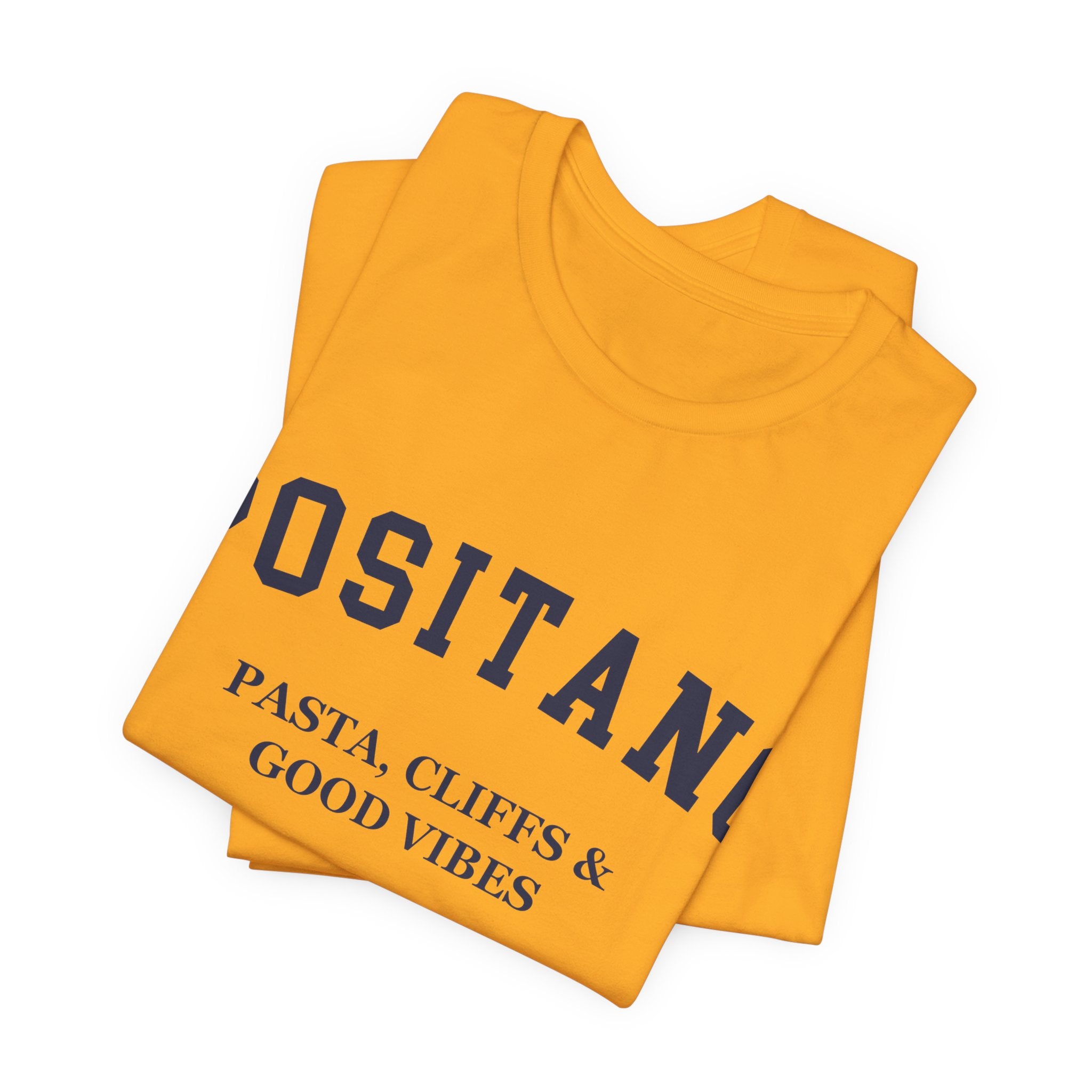 Positano Collegiate — 100% Cotton Premium Unisex T-Shirt | BY CHARLES