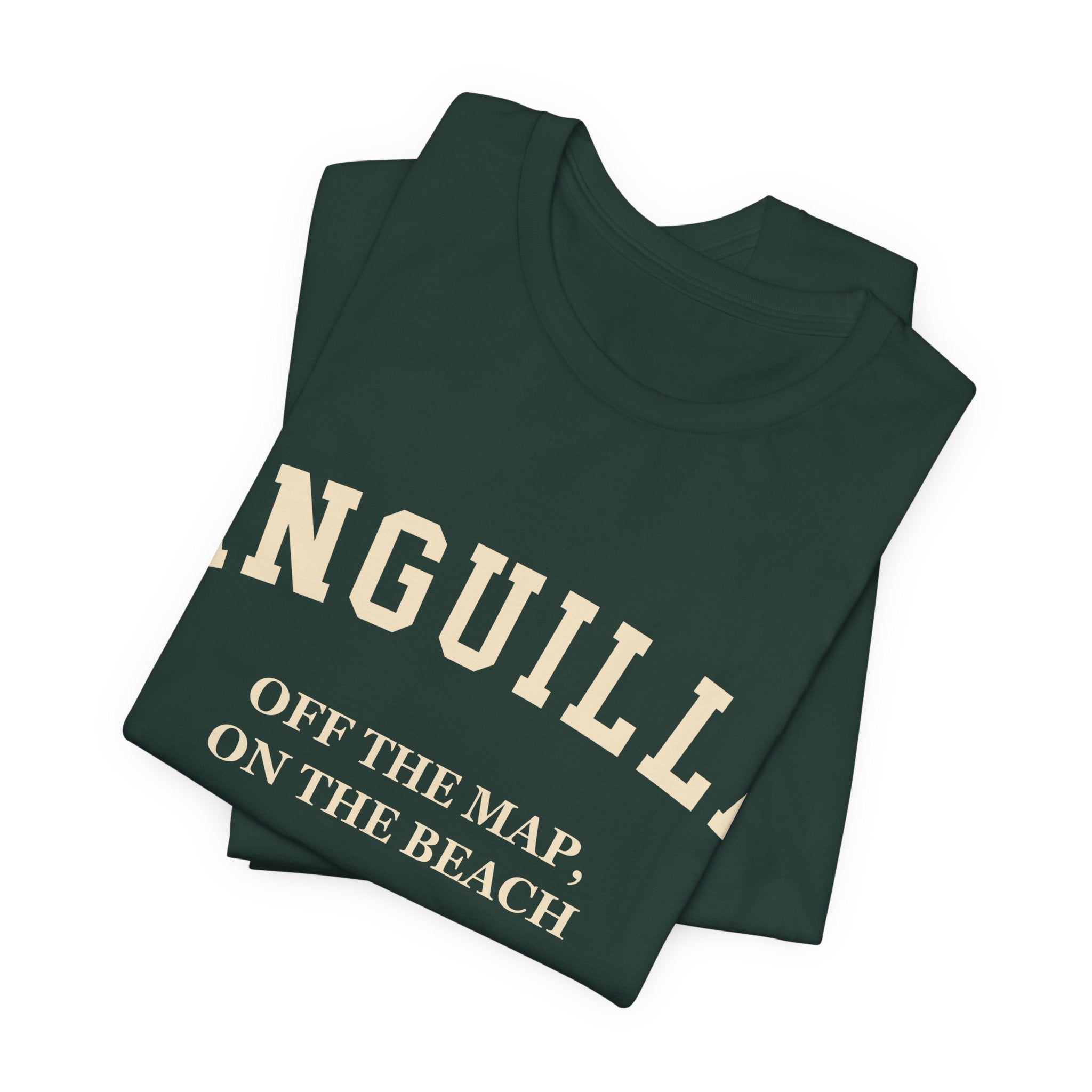 Anguilla Collegiate — 100% Cotton Premium Unisex T-Shirt | BY CHARLES