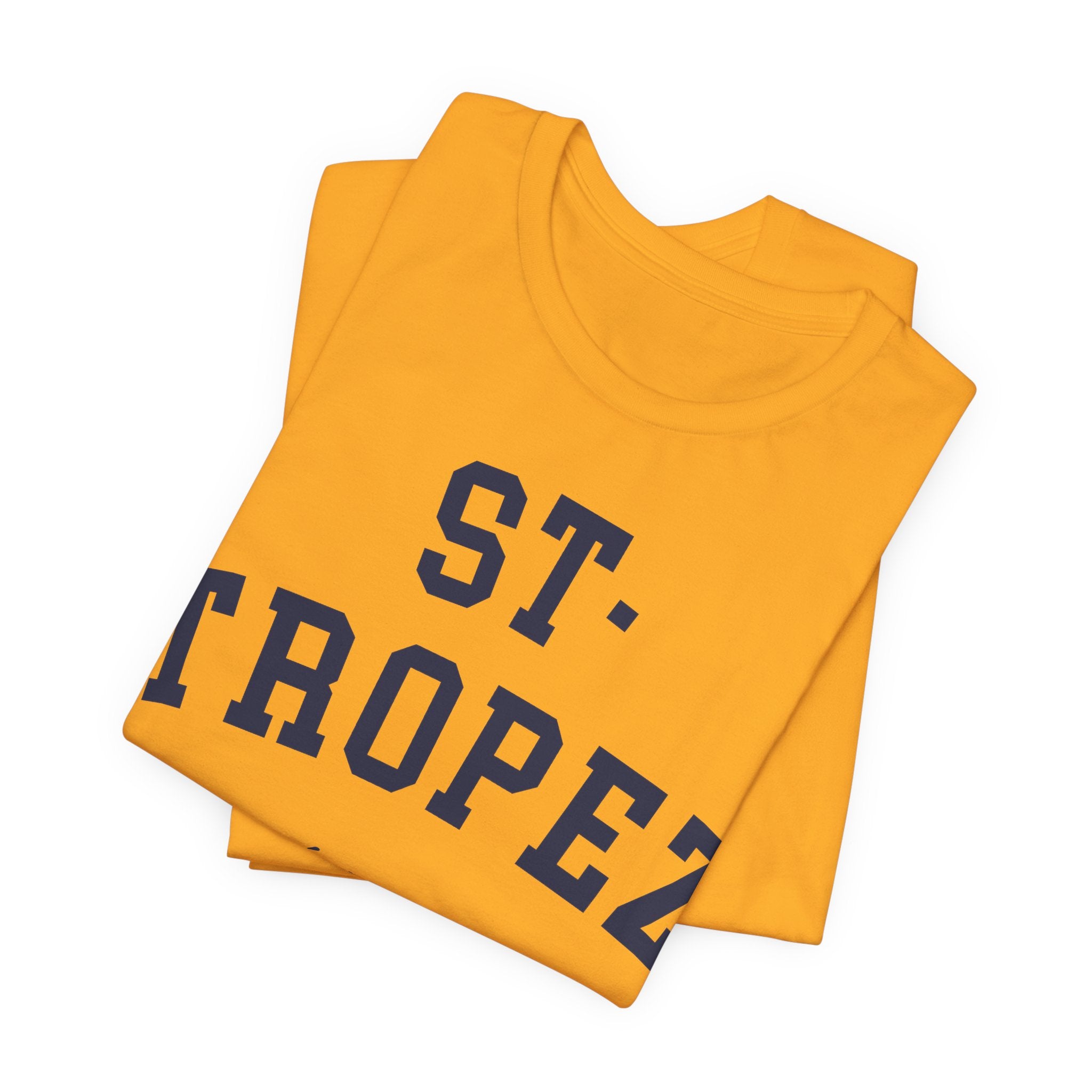 St. Tropez Collegiate — 100% Cotton Premium Unisex T-Shirt | BY CHARLES