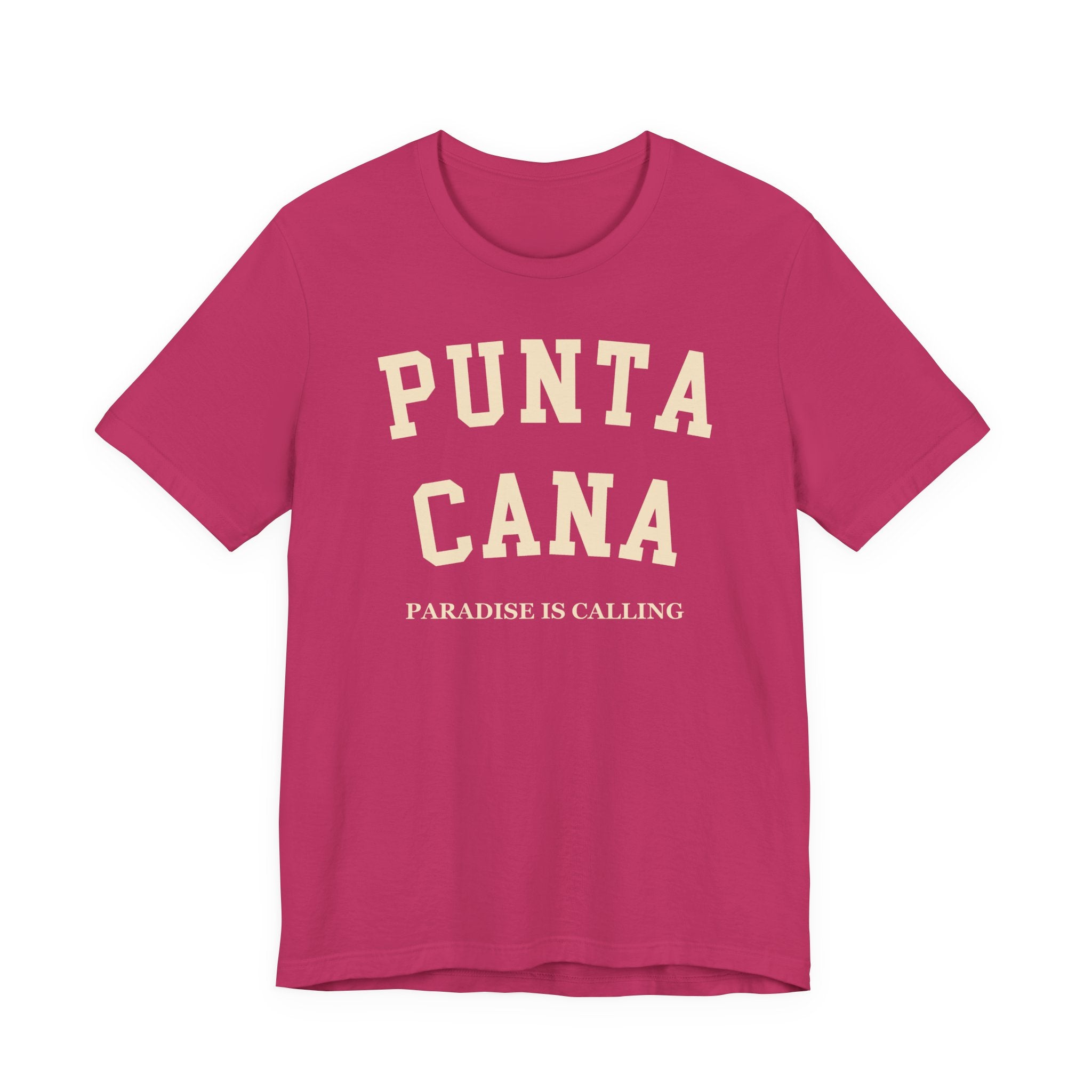 Punta Cana Collegiate — 100% Cotton Premium Unisex T-Shirt | BY CHARLES