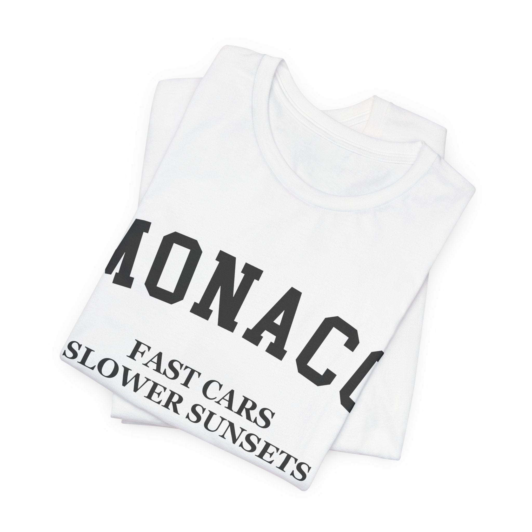 Monaco Collegiate — 100% Cotton Premium Unisex T-Shirt | BY CHARLES
