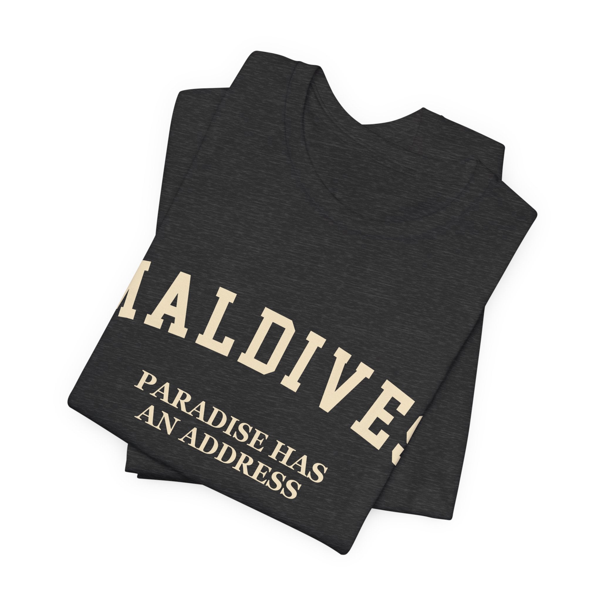 Maldives Collegiate — 100% Cotton Premium Unisex T-Shirt | BY CHARLES